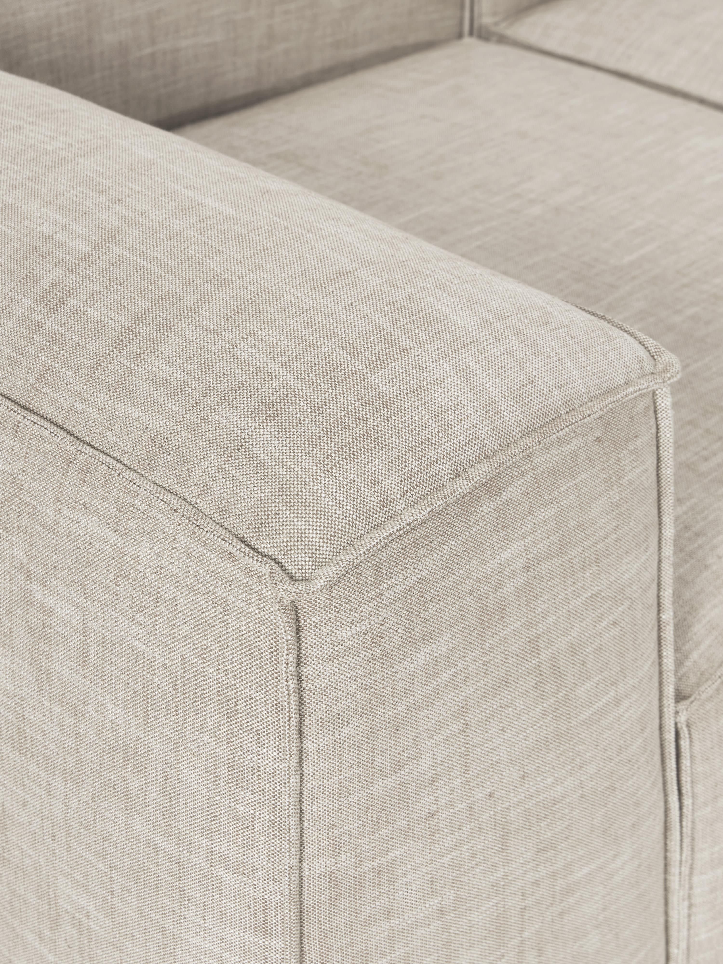 Lennon Linen Blend Modular Sofa (4-seater)