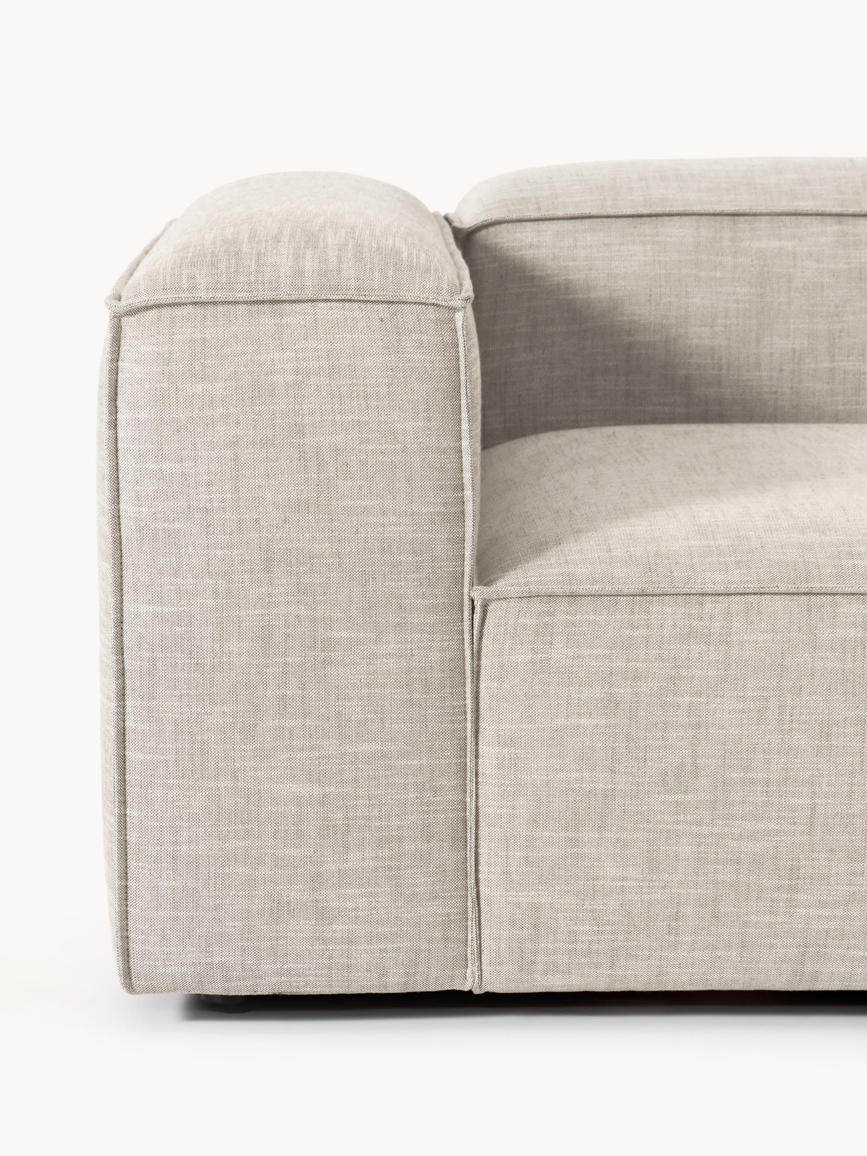 Lennon Linen Blend Modular Sofa (4-seater)