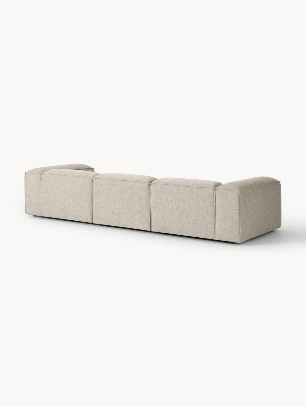 Lennon Linen Blend Modular Sofa (4-seater)