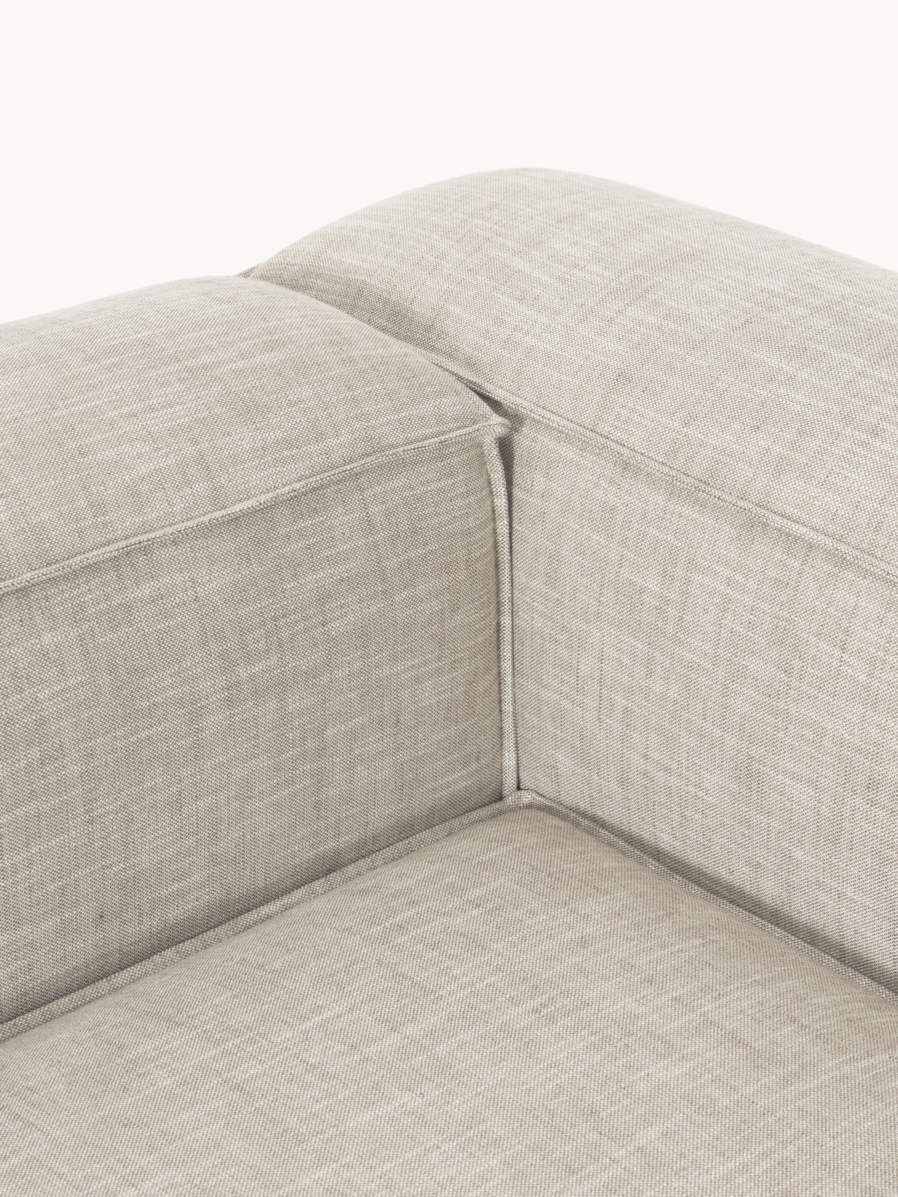 Lennon Linen Blend Modular Sofa (4-seater)