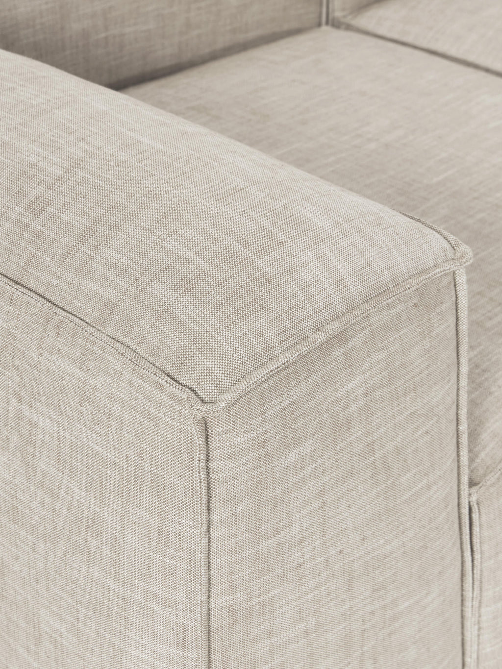 Lennon Linen Blend Modular Sofa (4-seater)