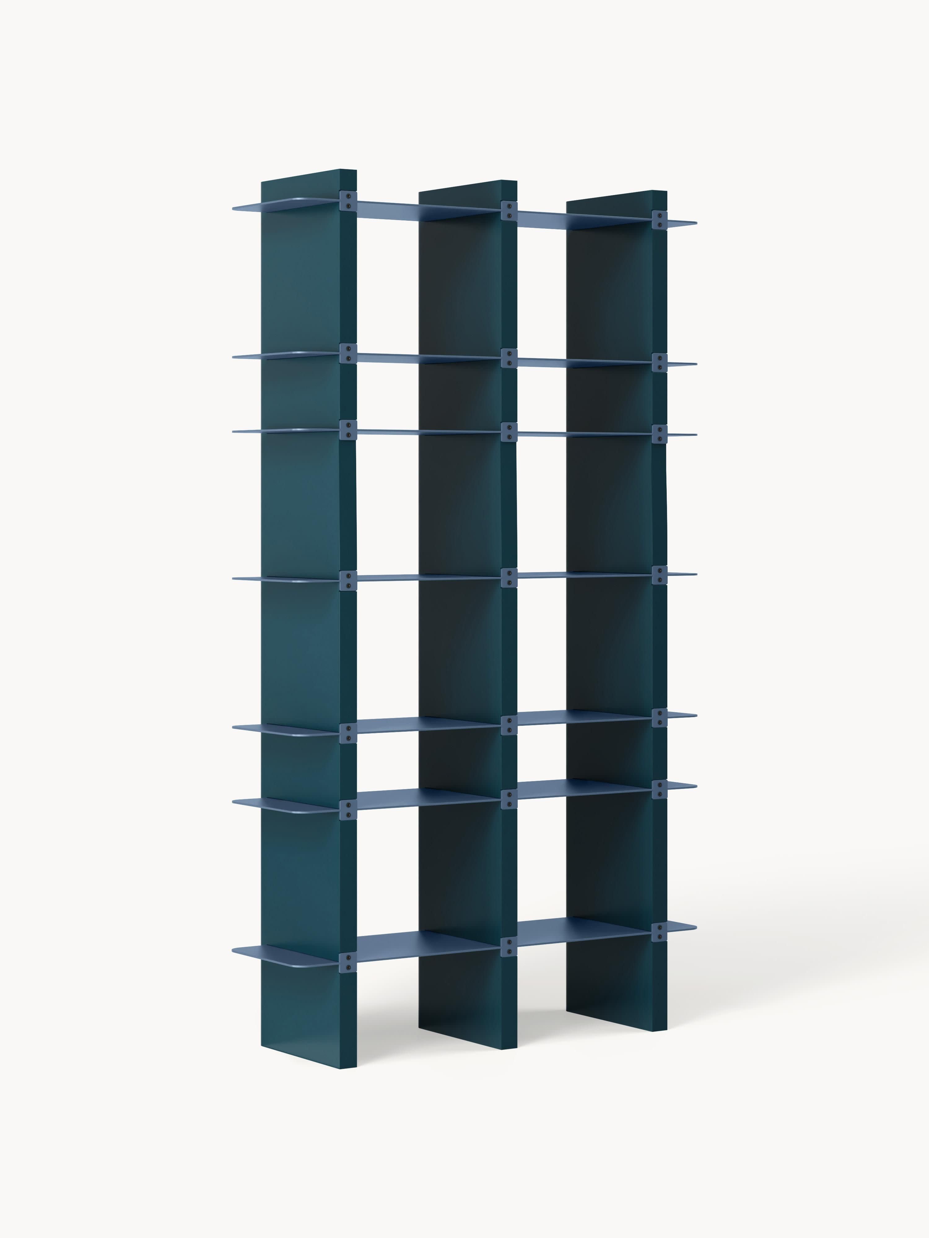 Rami Tall Shelving Unit with Metal Elements