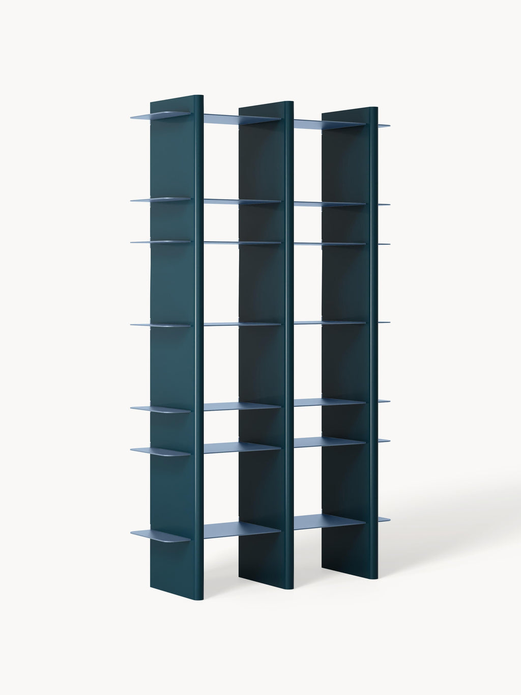 Gallery image 1 - Tall Shelving Unit Rami with Metal Elements