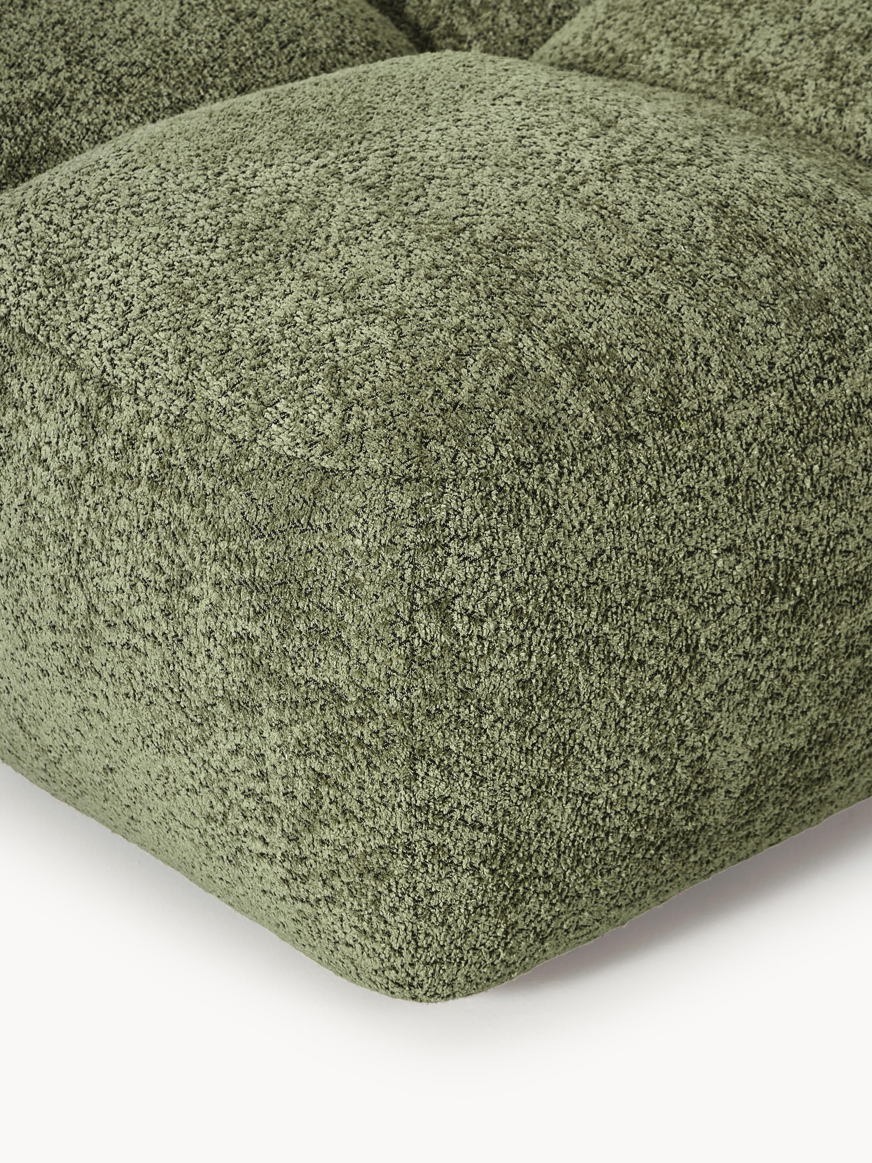 Tayla Teddy-Bouclé Ottoman