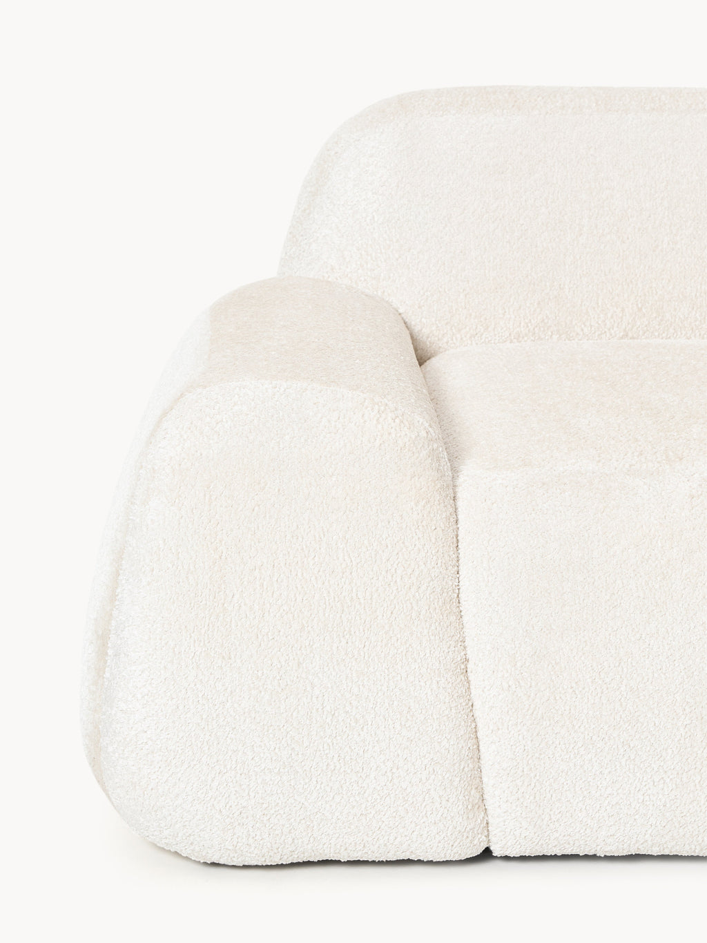 Wolke Teddy Bouclé Corner Module