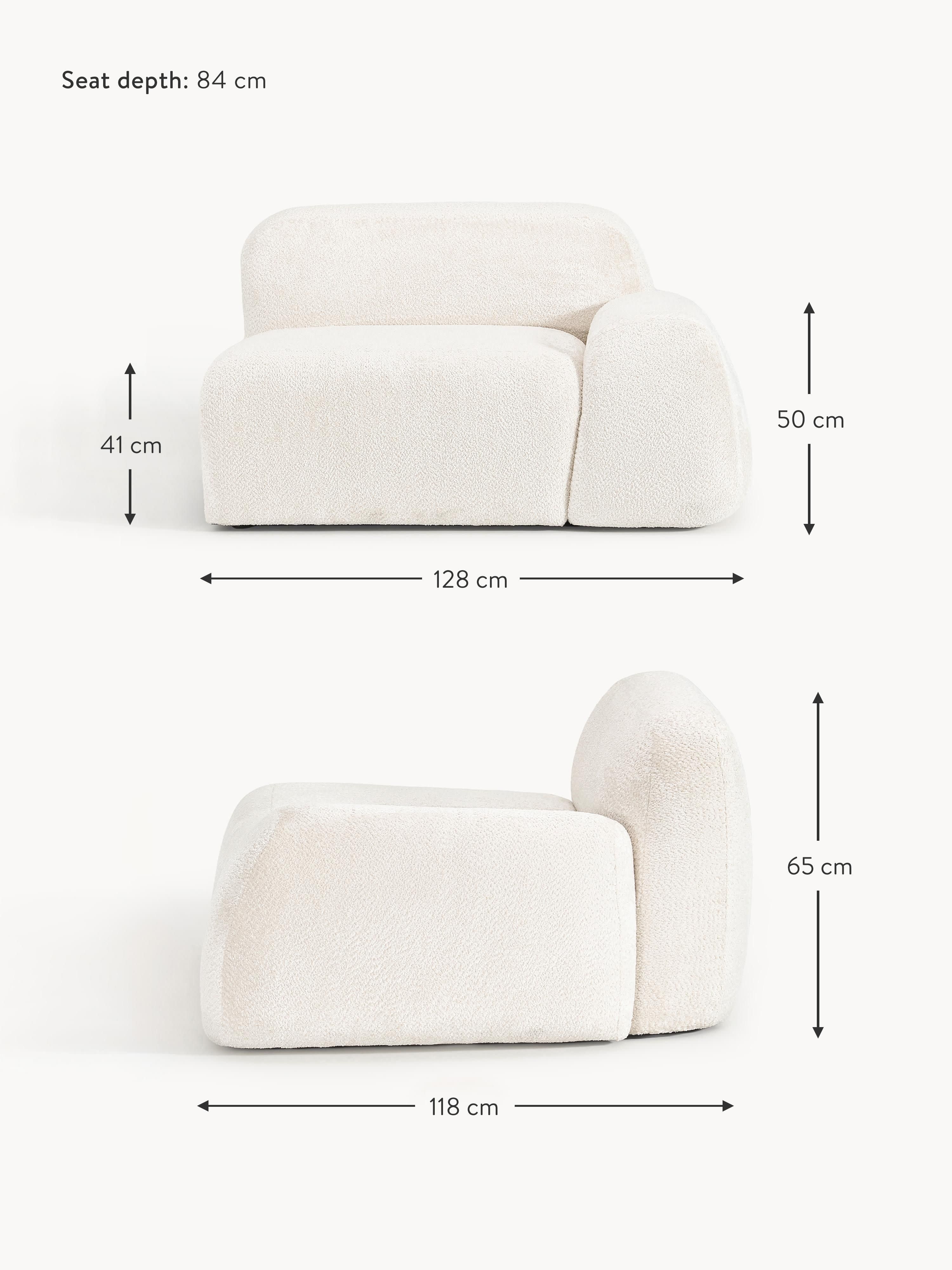 Wolke Teddy Bouclé Corner Module