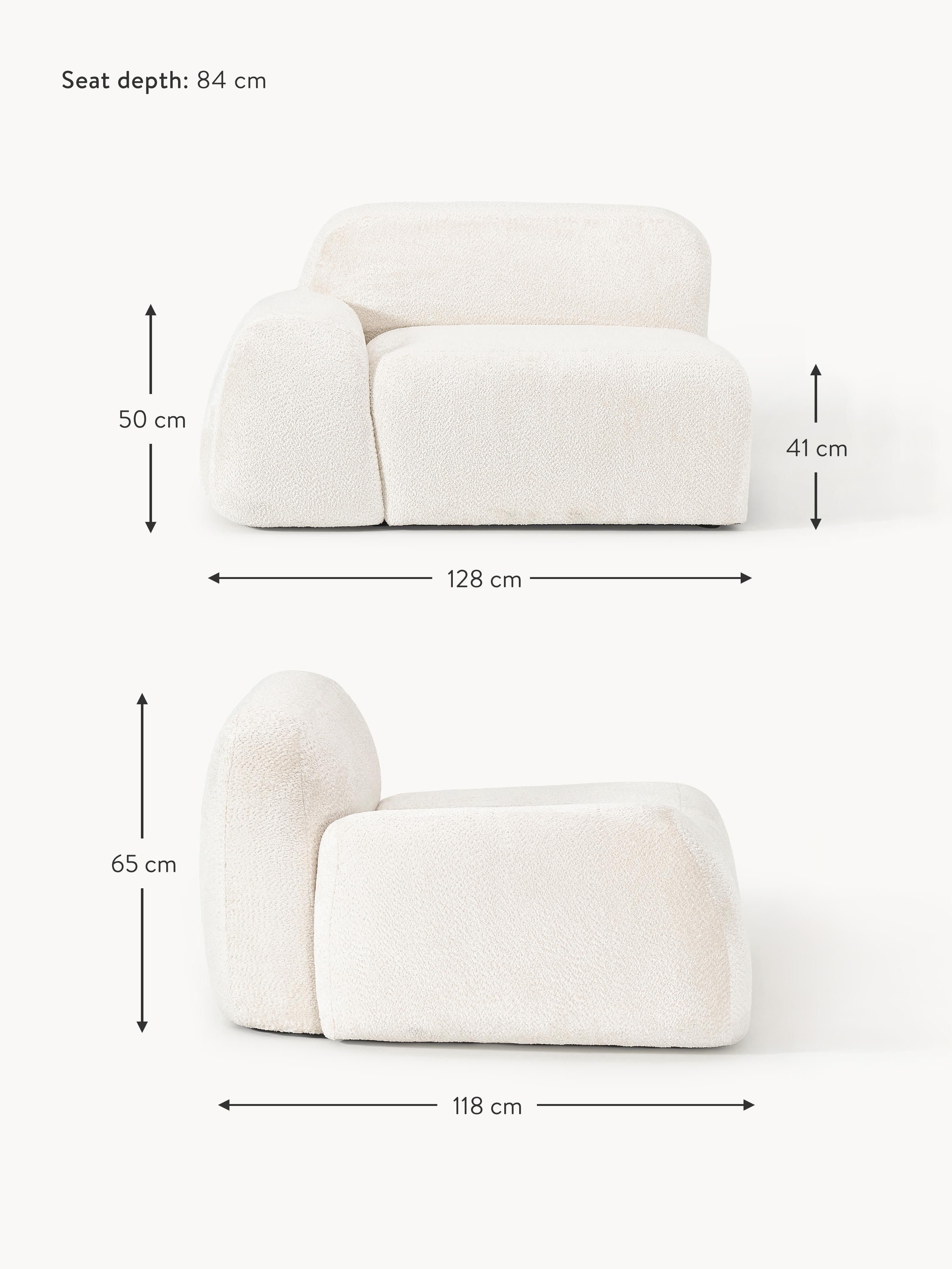 Wolke Teddy Bouclé Corner Module