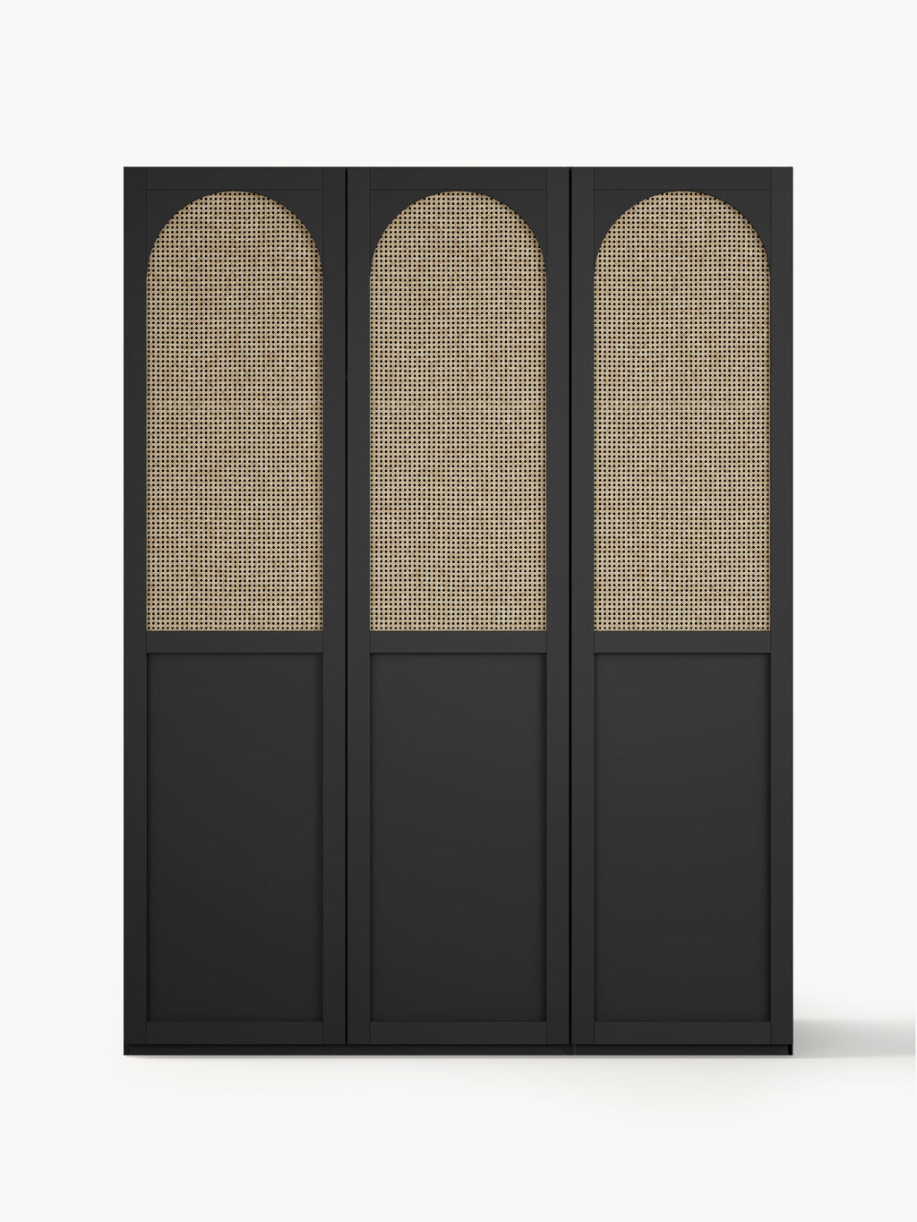 Jeanne Modular Hinged Door Wardrobe, 150 cm Wide, in various sizes