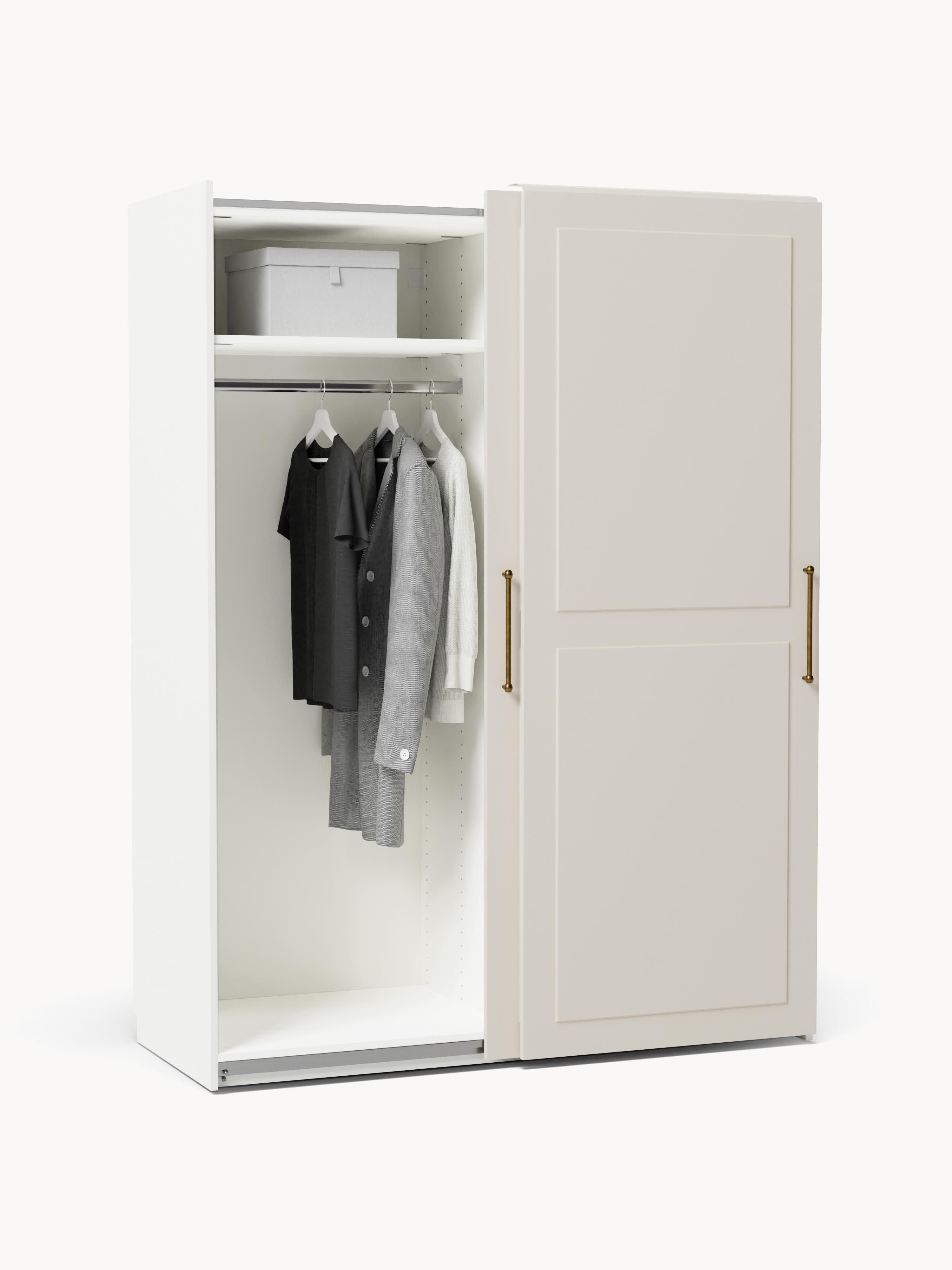 Charlotte Modular Sliding Door Wardrobe, 150 cm Wide, in various sizes