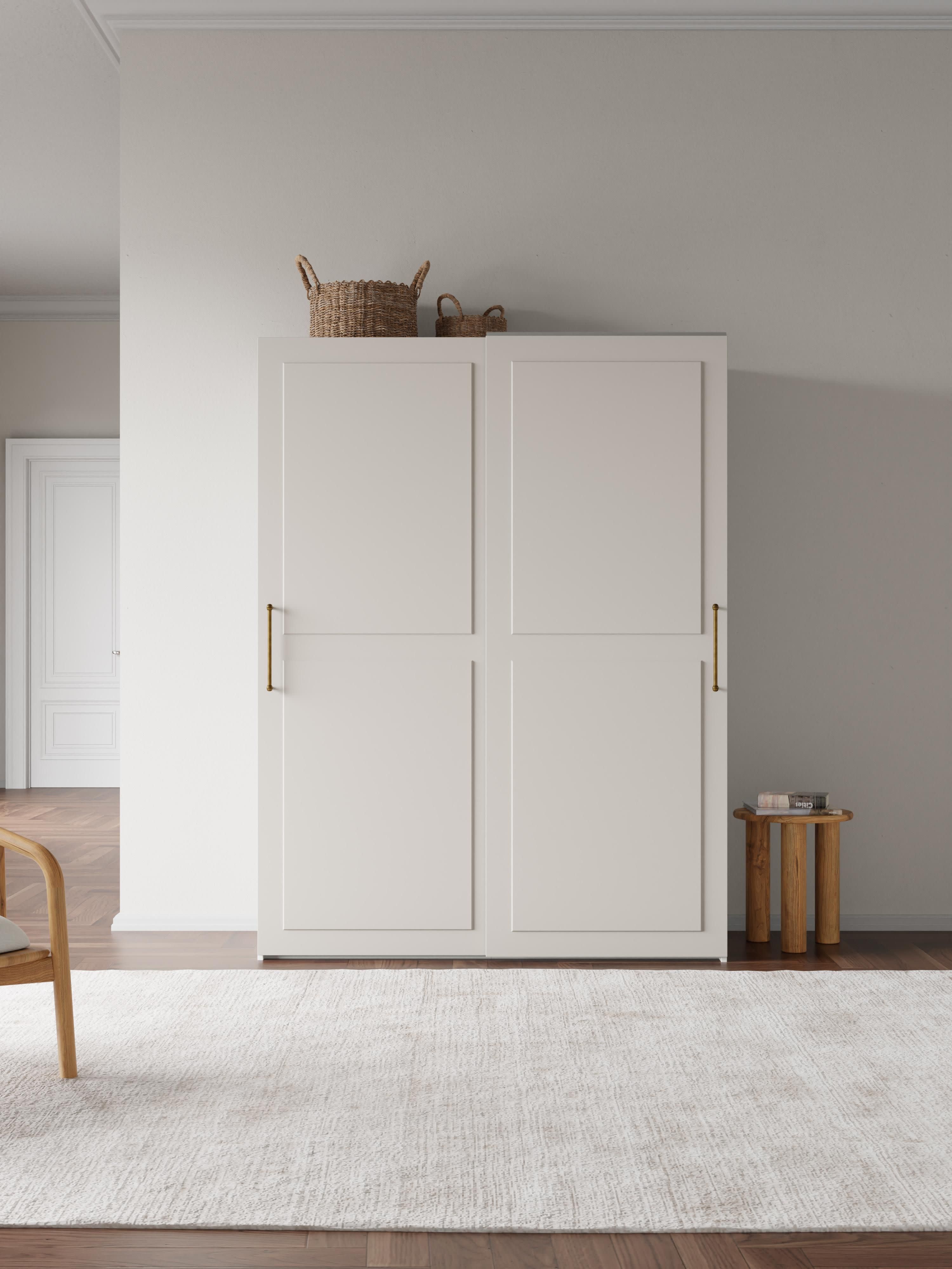 Charlotte Modular Sliding Door Wardrobe, 150 cm Wide, in various sizes