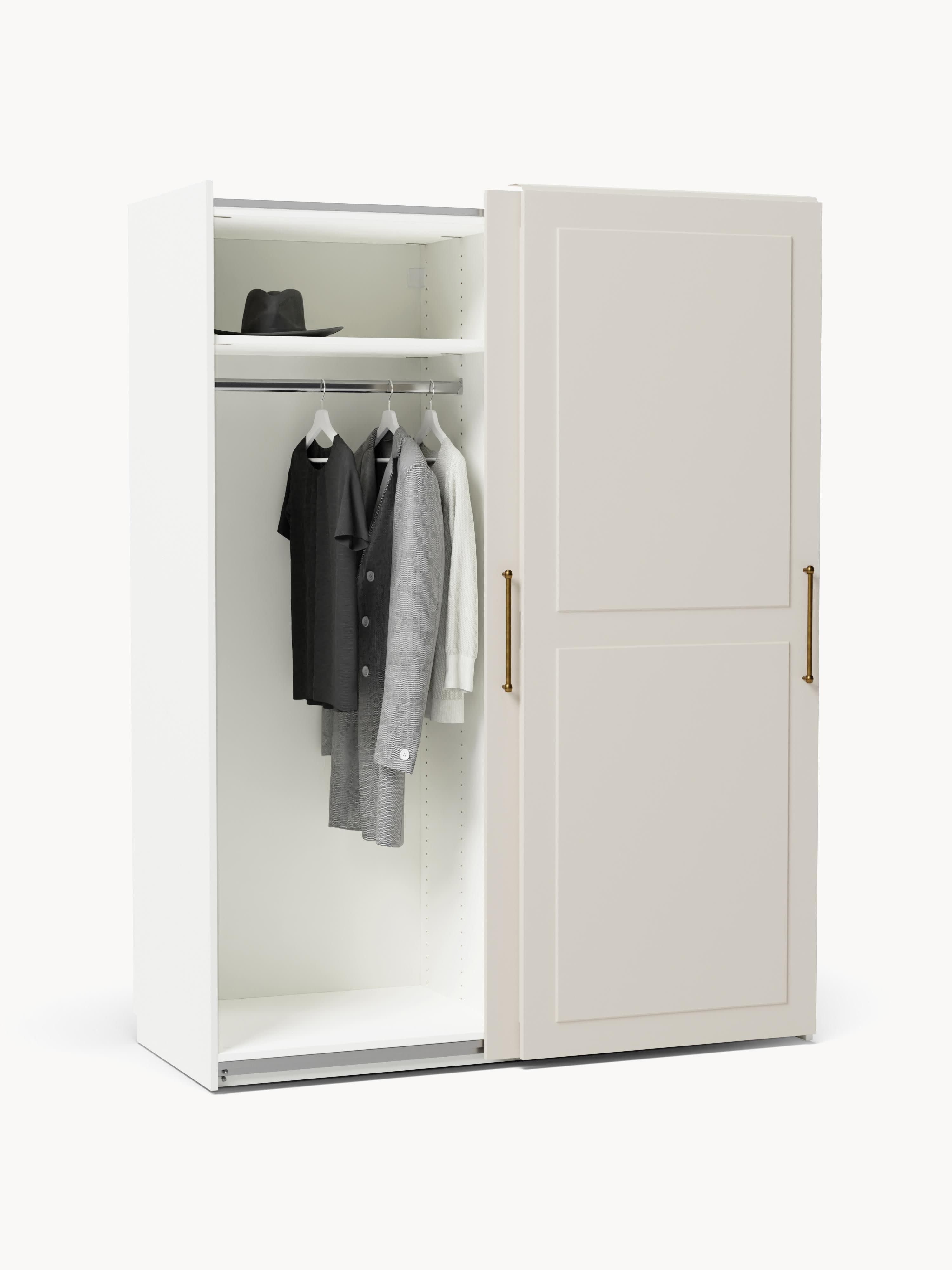 Charlotte Modular Sliding Door Wardrobe, 150 cm Wide, in various sizes