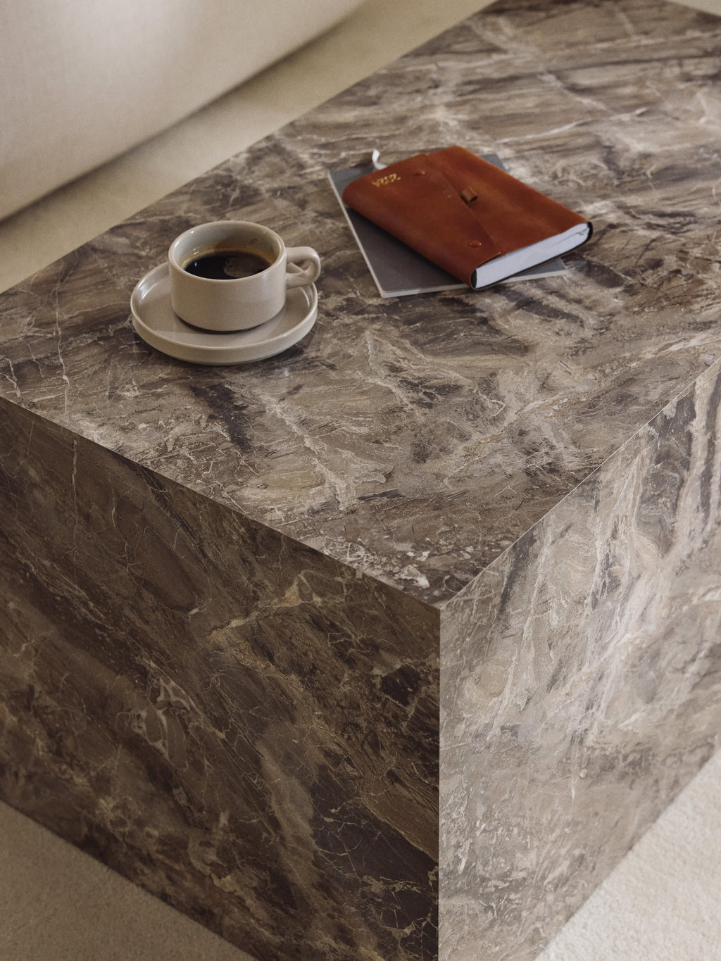 Lesley Marble Effect Coffee Table