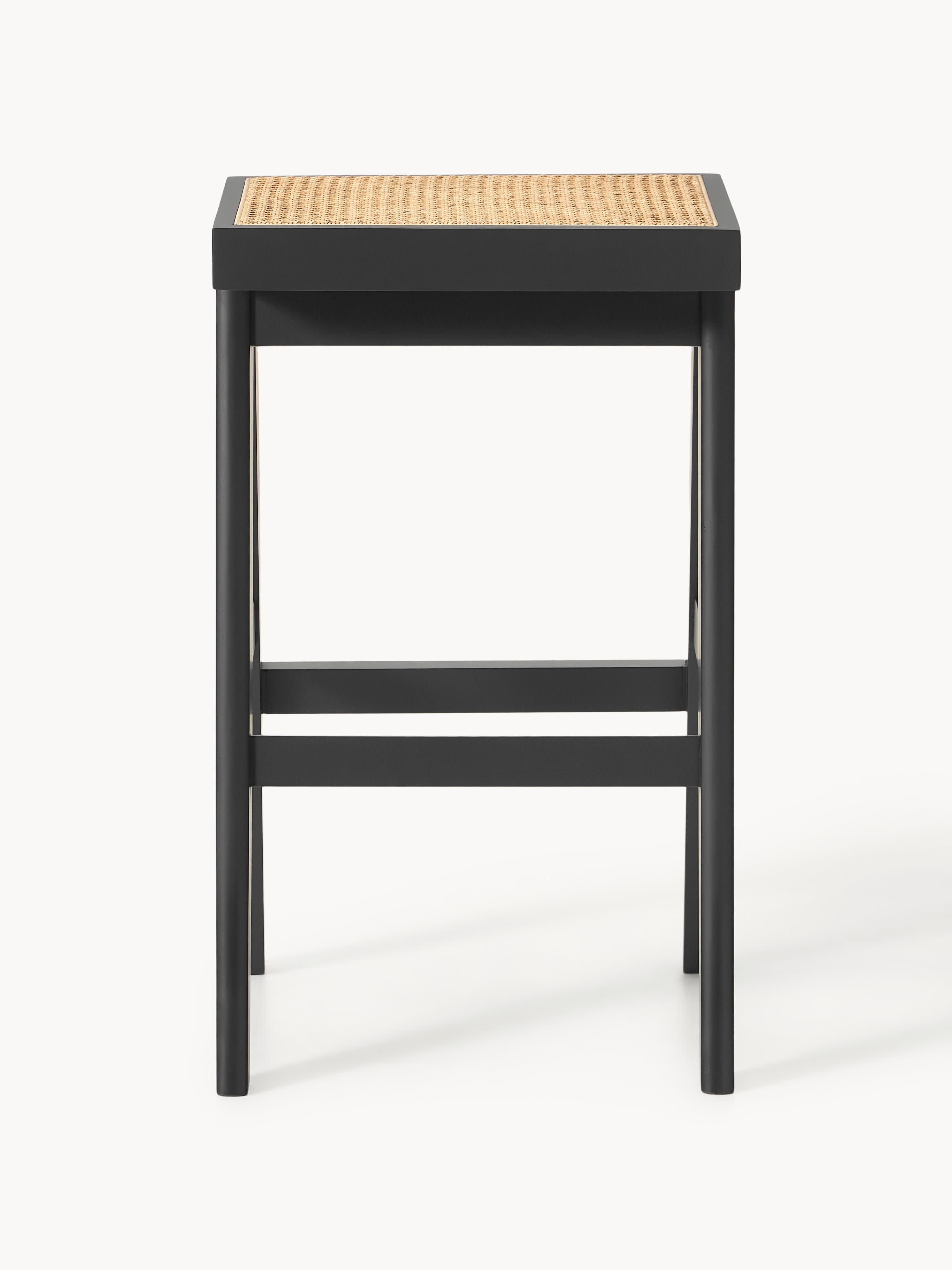 Sissi Bar Stool with Viennese Wickerwork