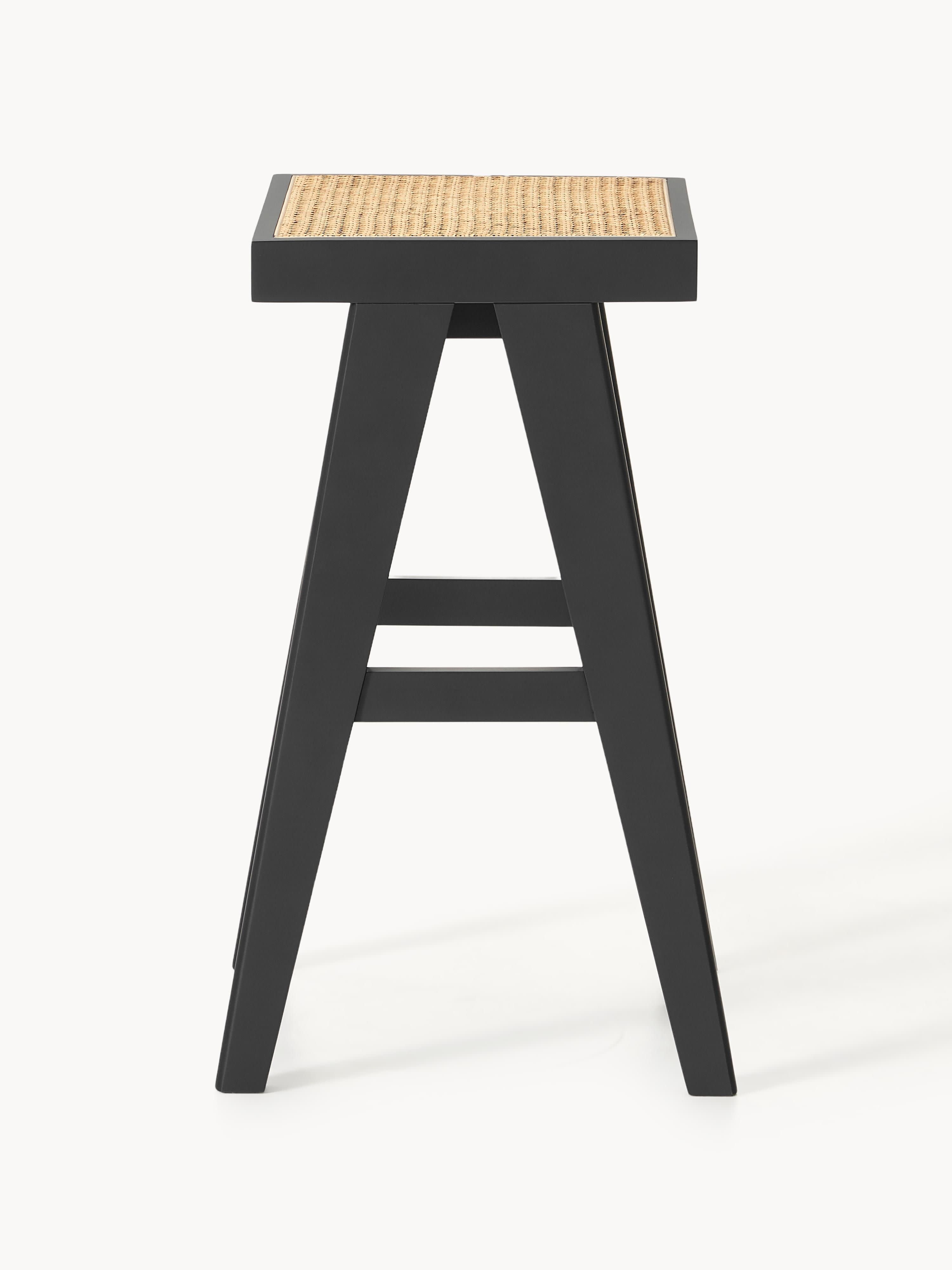 Sissi Bar Stool with Viennese Wickerwork