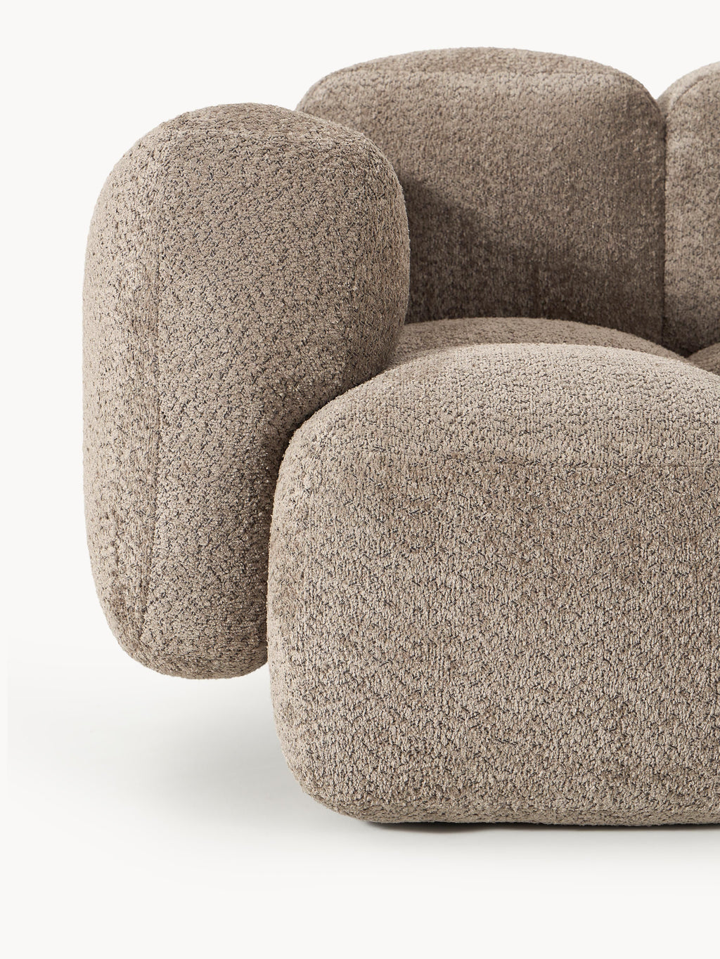 Tayla Teddy Bouclé Corner Module