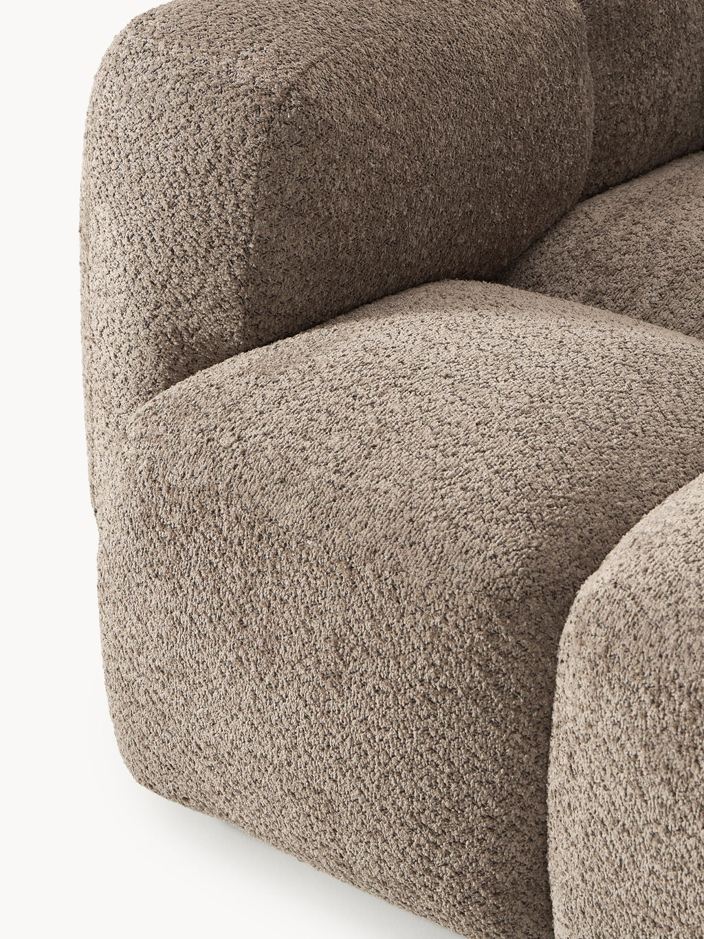 Tayla Teddy Bouclé Corner Module