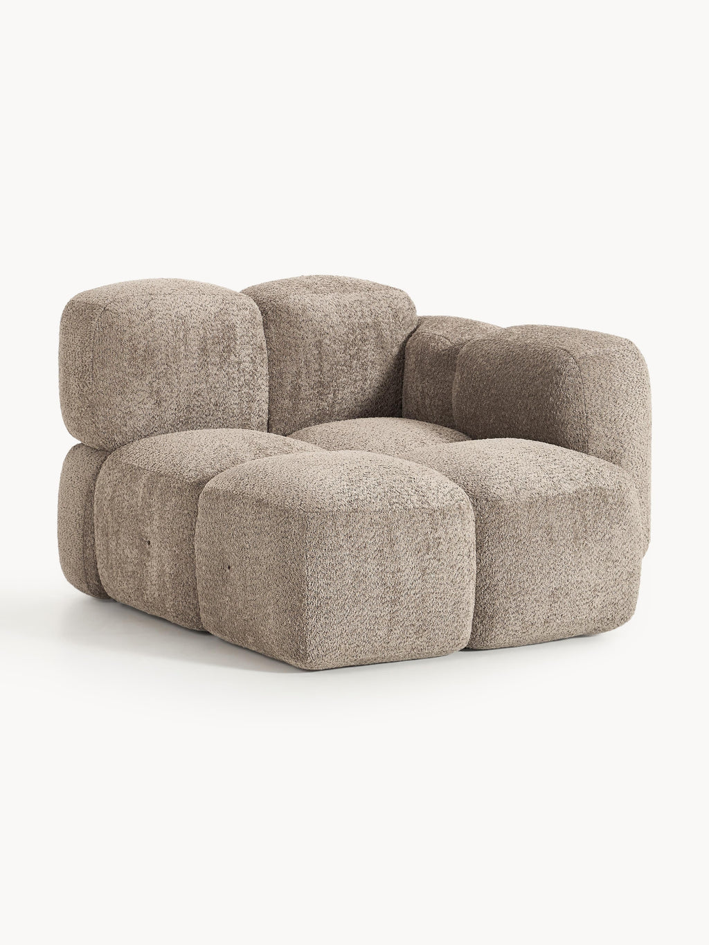 Tayla Teddy Bouclé Corner Module