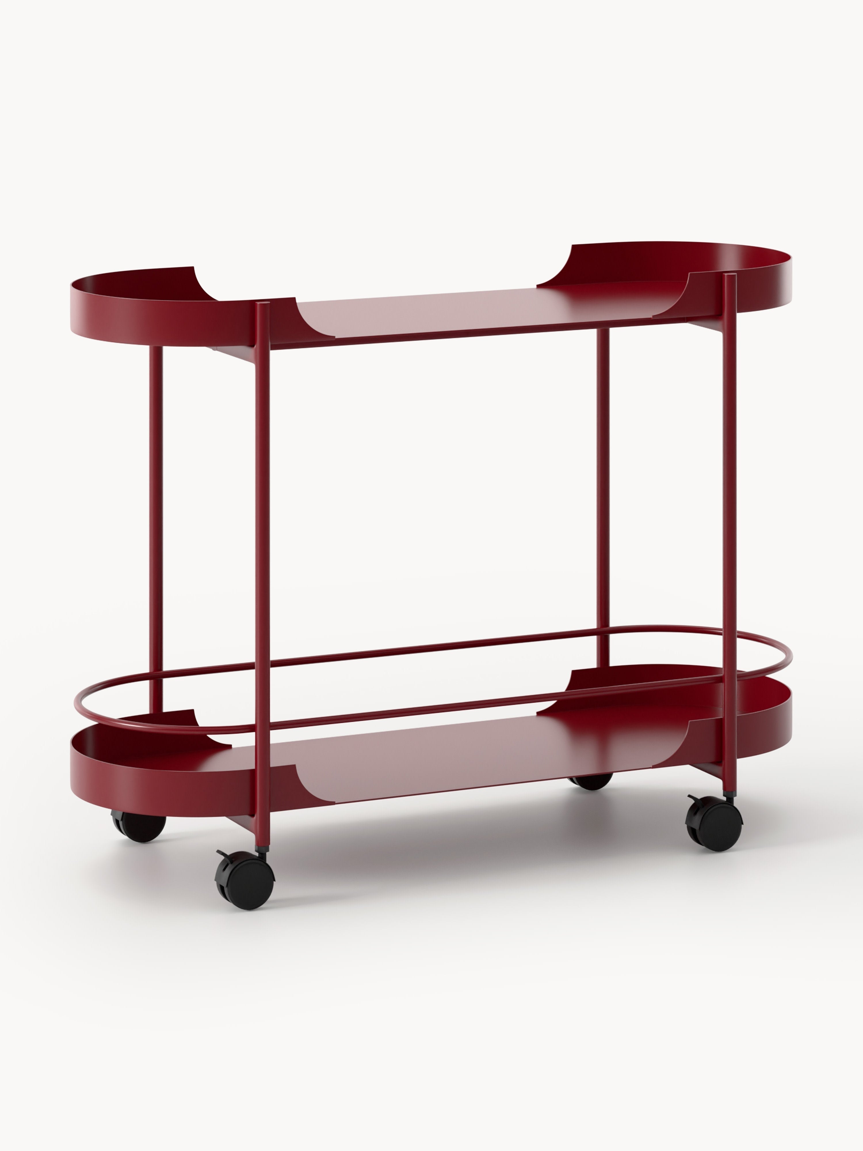 Taru Metal Serving Trolley