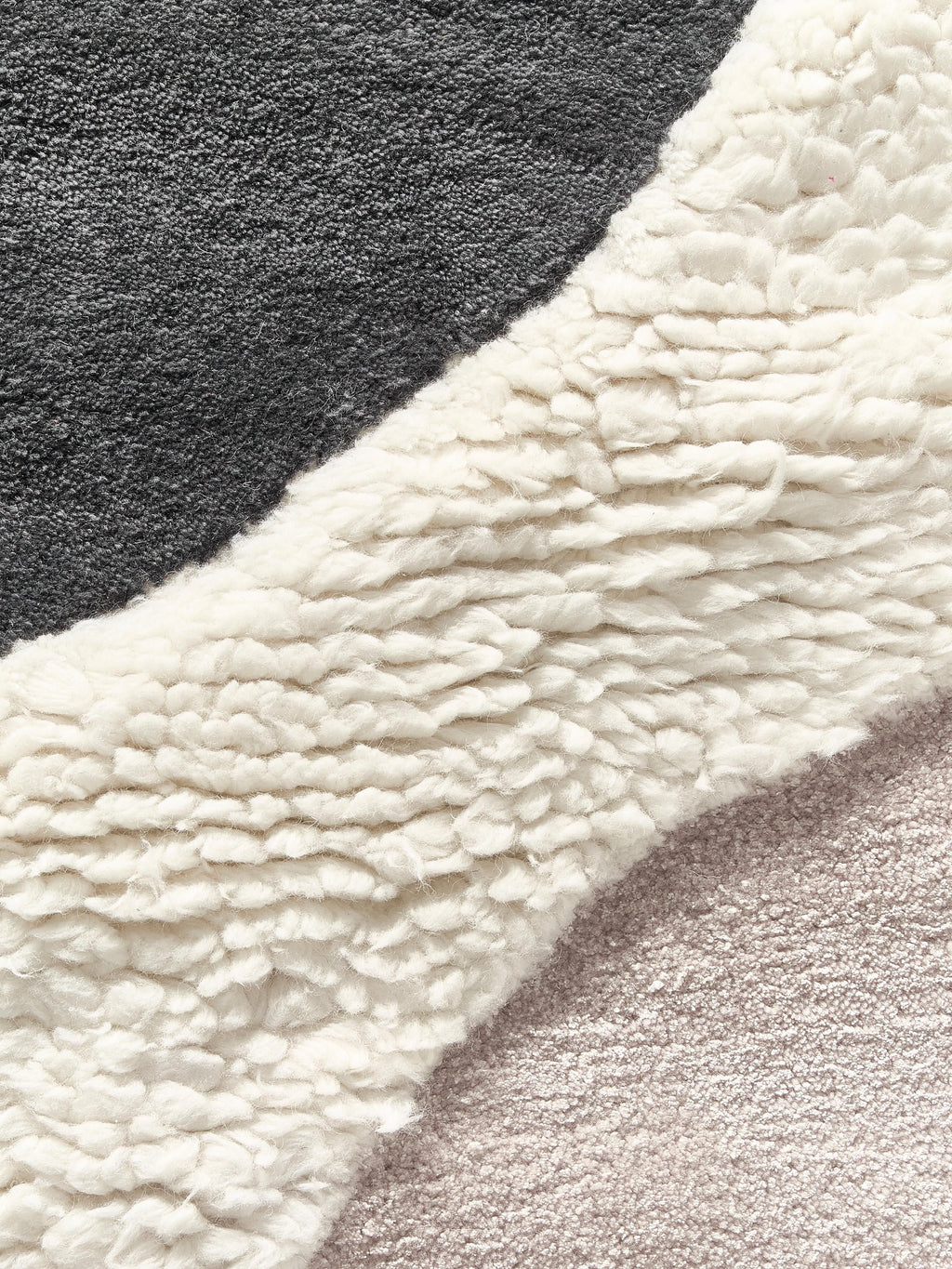 Silas High-Low Wool Rug, Hand-Tufted