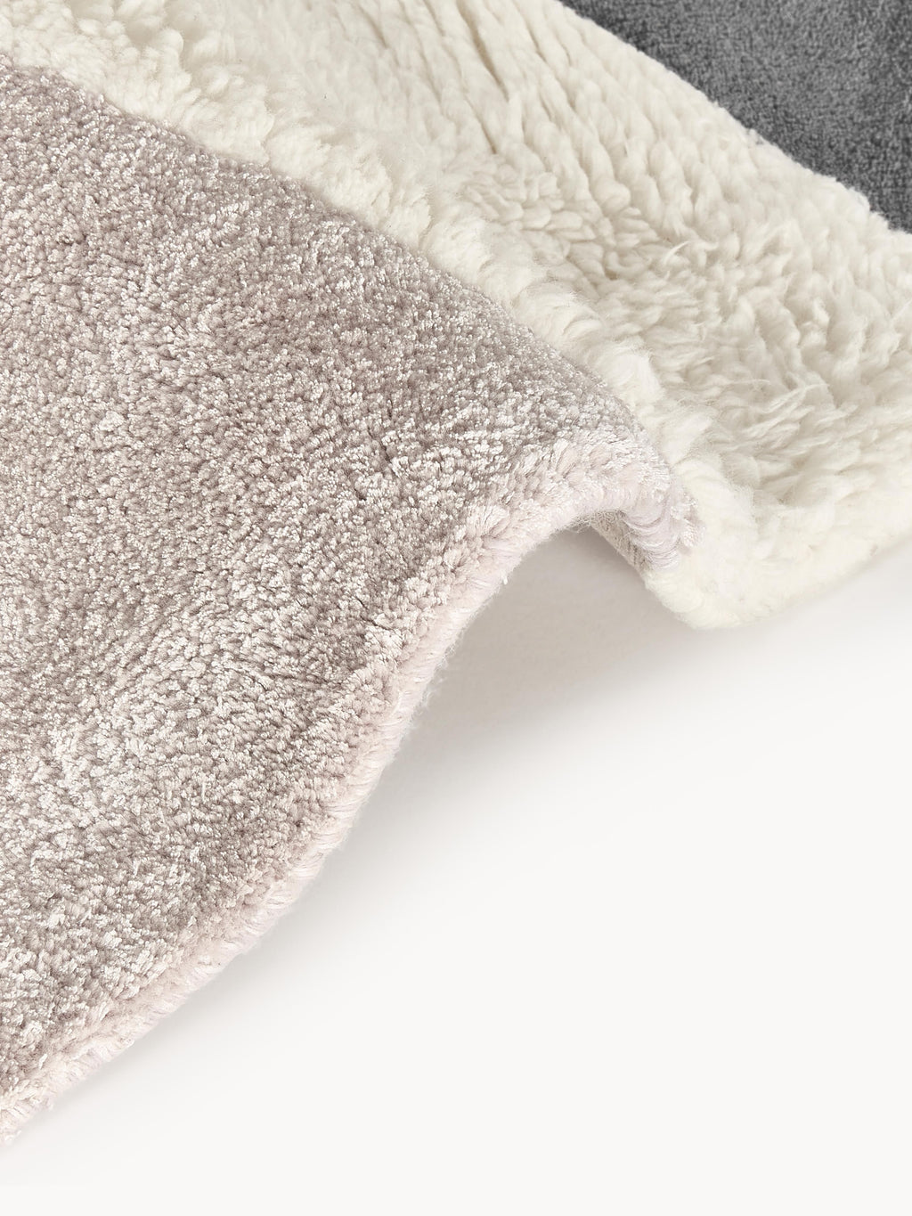 Silas High-Low Wool Rug, Hand-Tufted