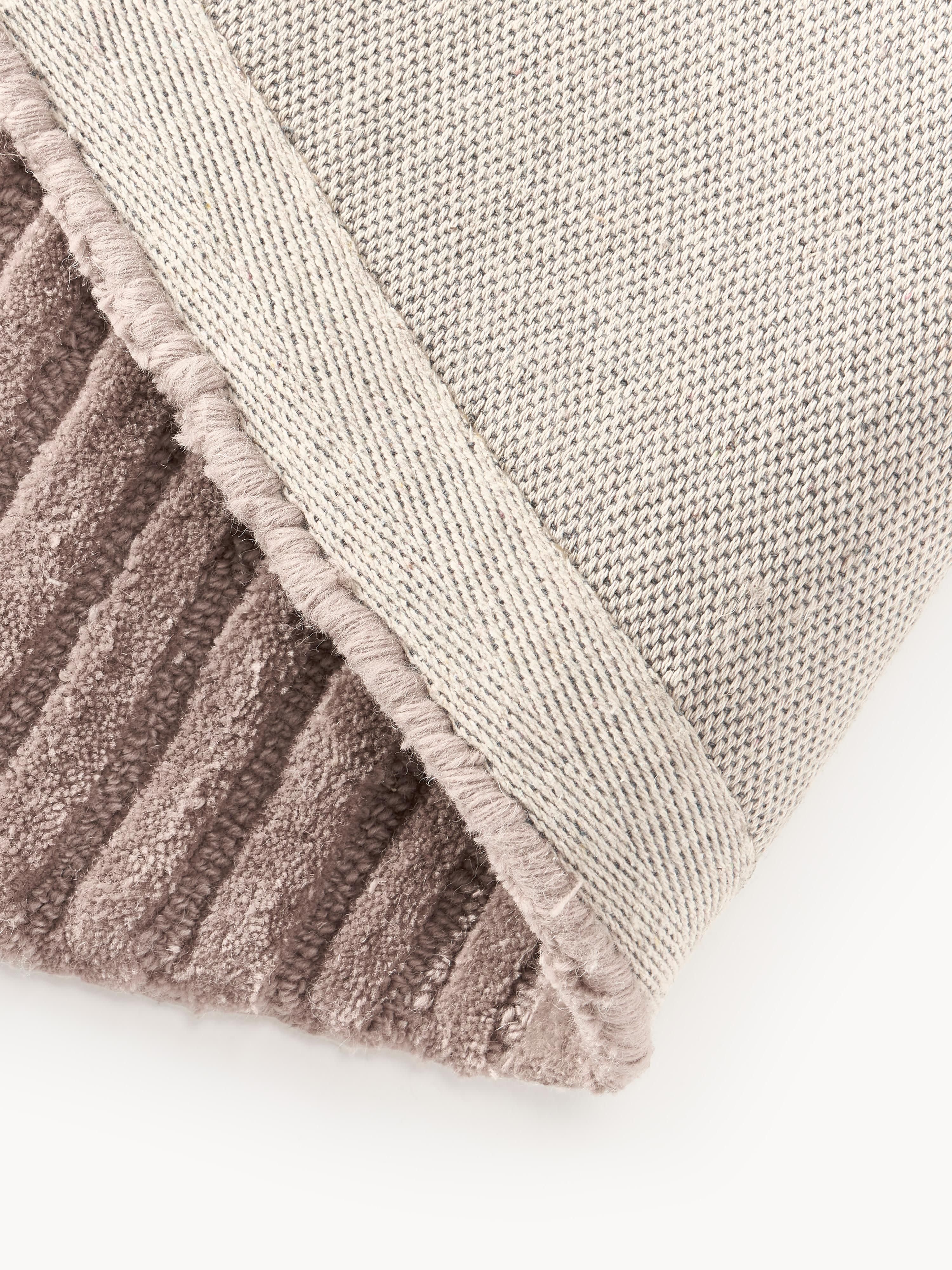 Silas High-Low Wool Rug, Hand-Tufted