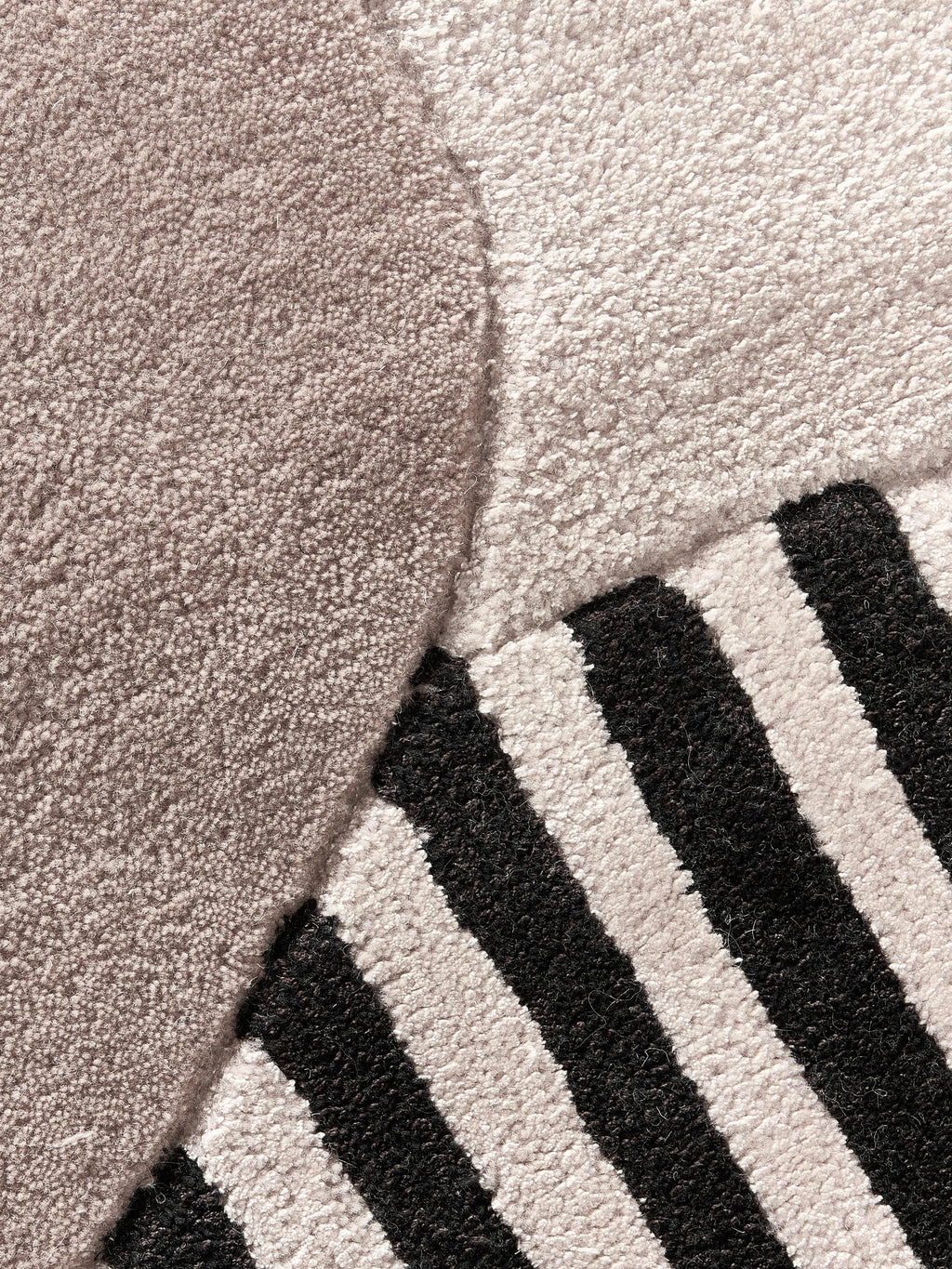 Silas High-Low Wool Rug, Hand-Tufted