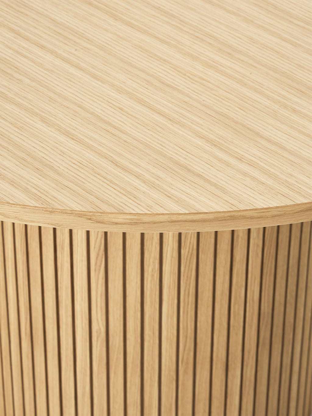 Filo Extendable Dining Table with Groove Structure, 120 - 160 x 75 cm