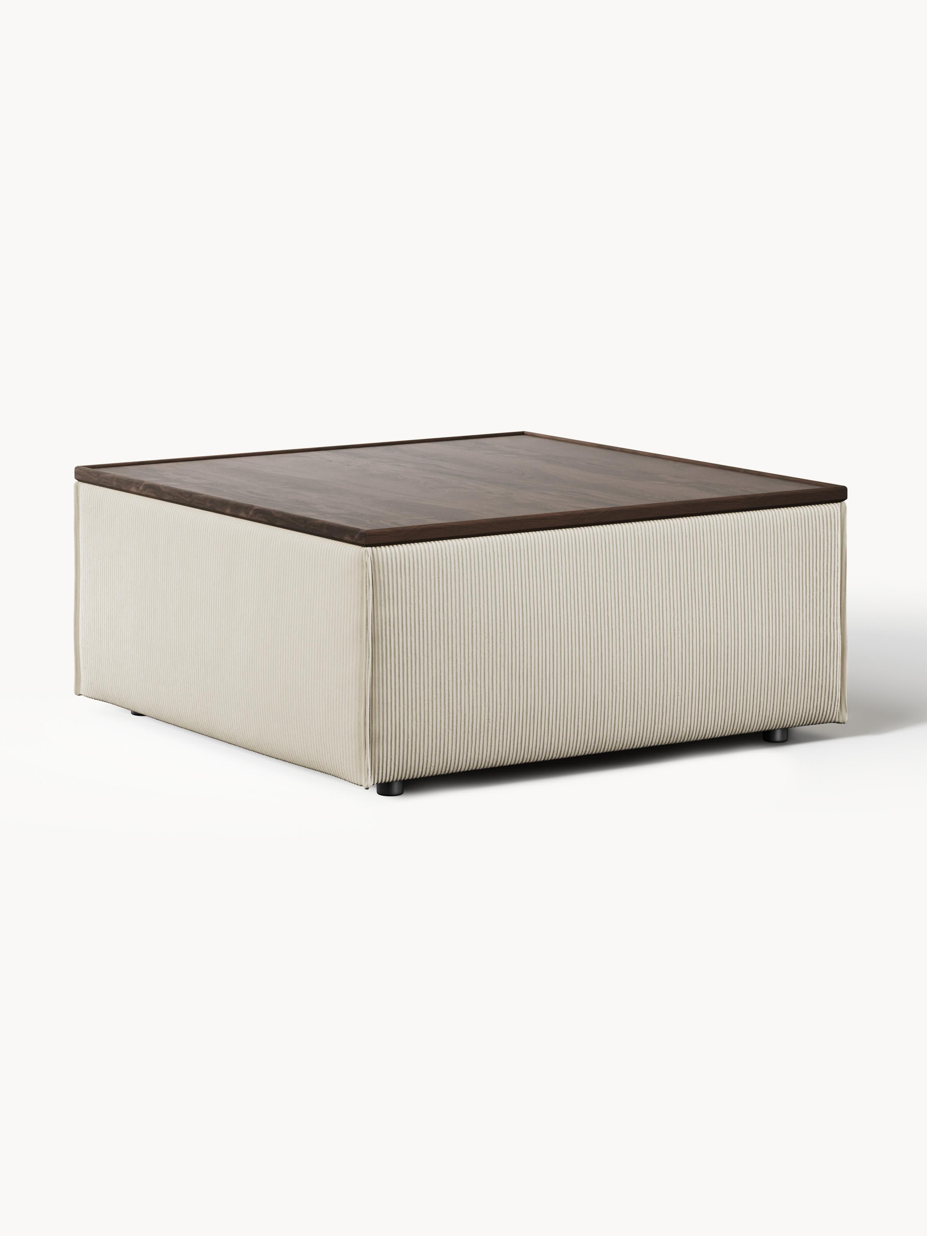 Gallery image 1 - Corduroy Ottoman Lennon with Storage