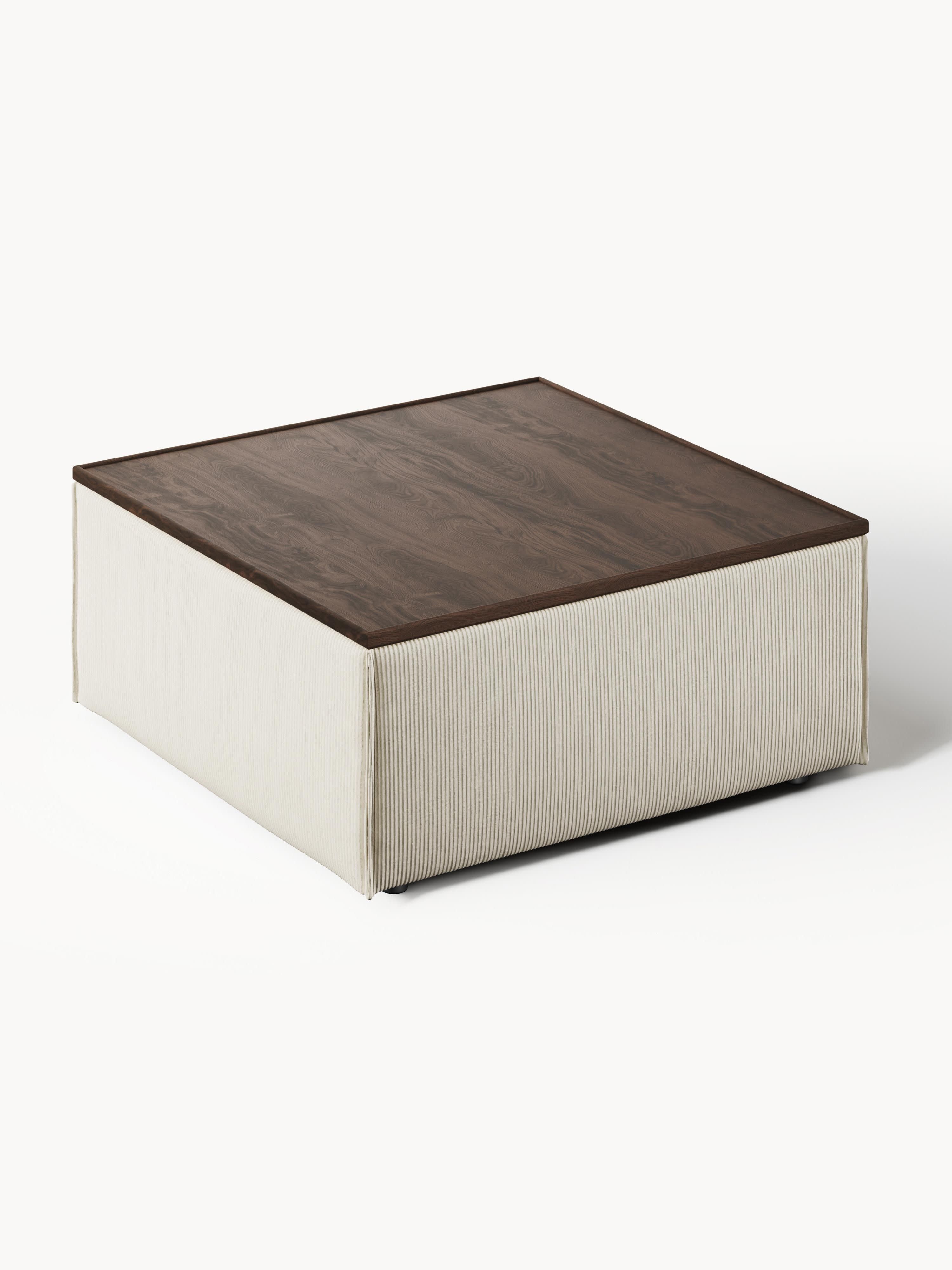 Lennon Corduroy Ottoman with Storage