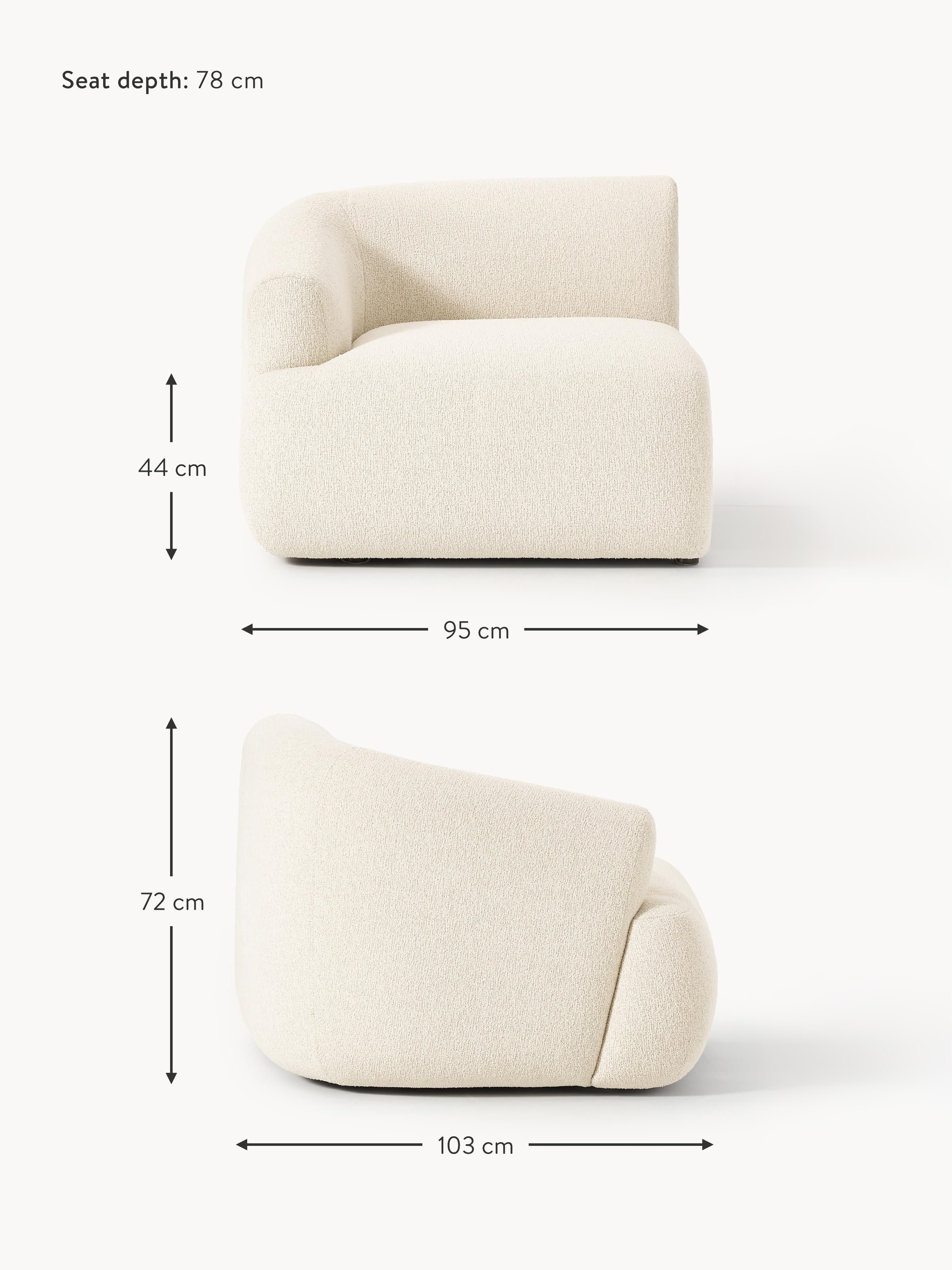 Sofia Bouclé Corner Module