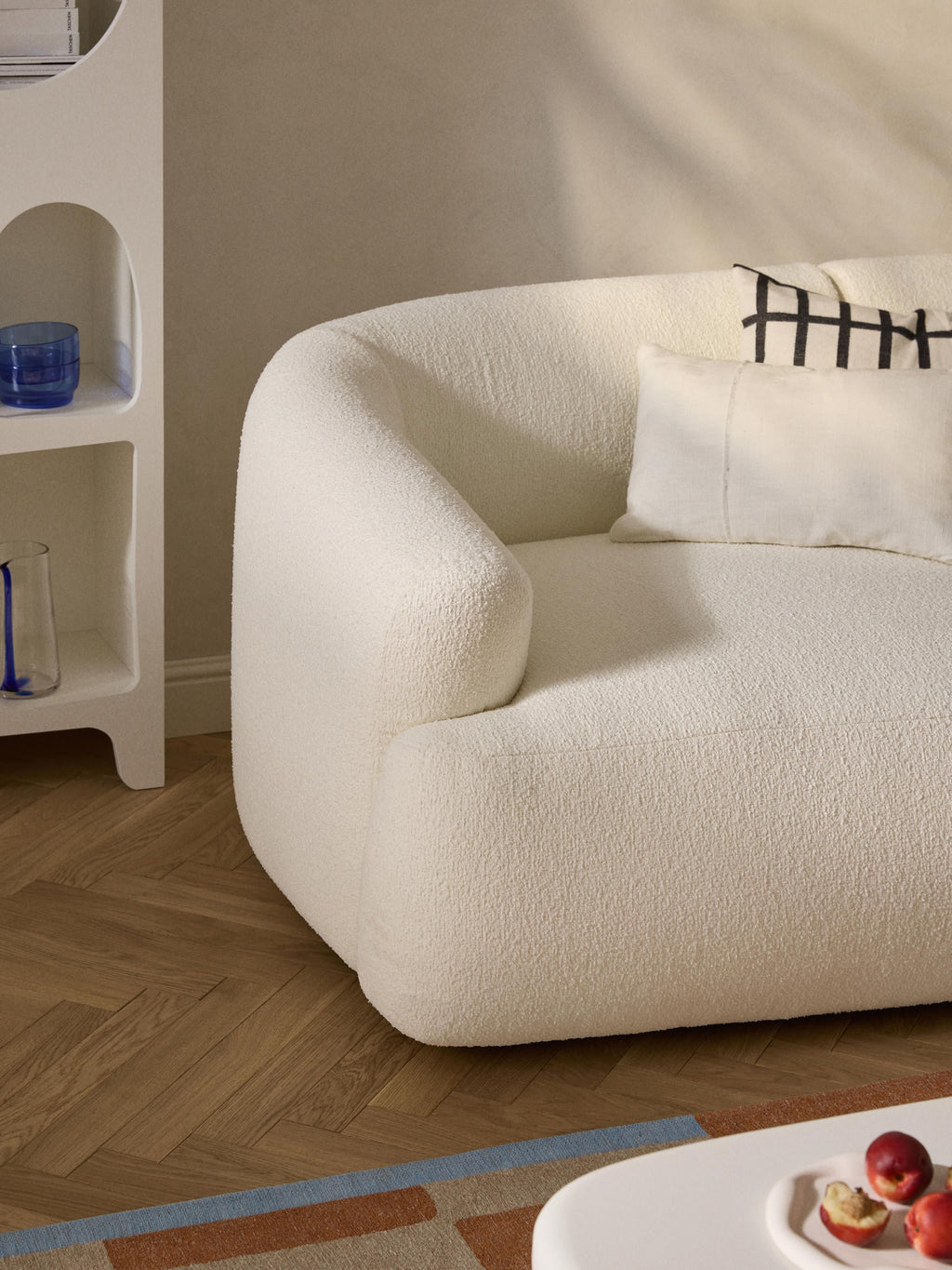 Sofia Bouclé Corner Module