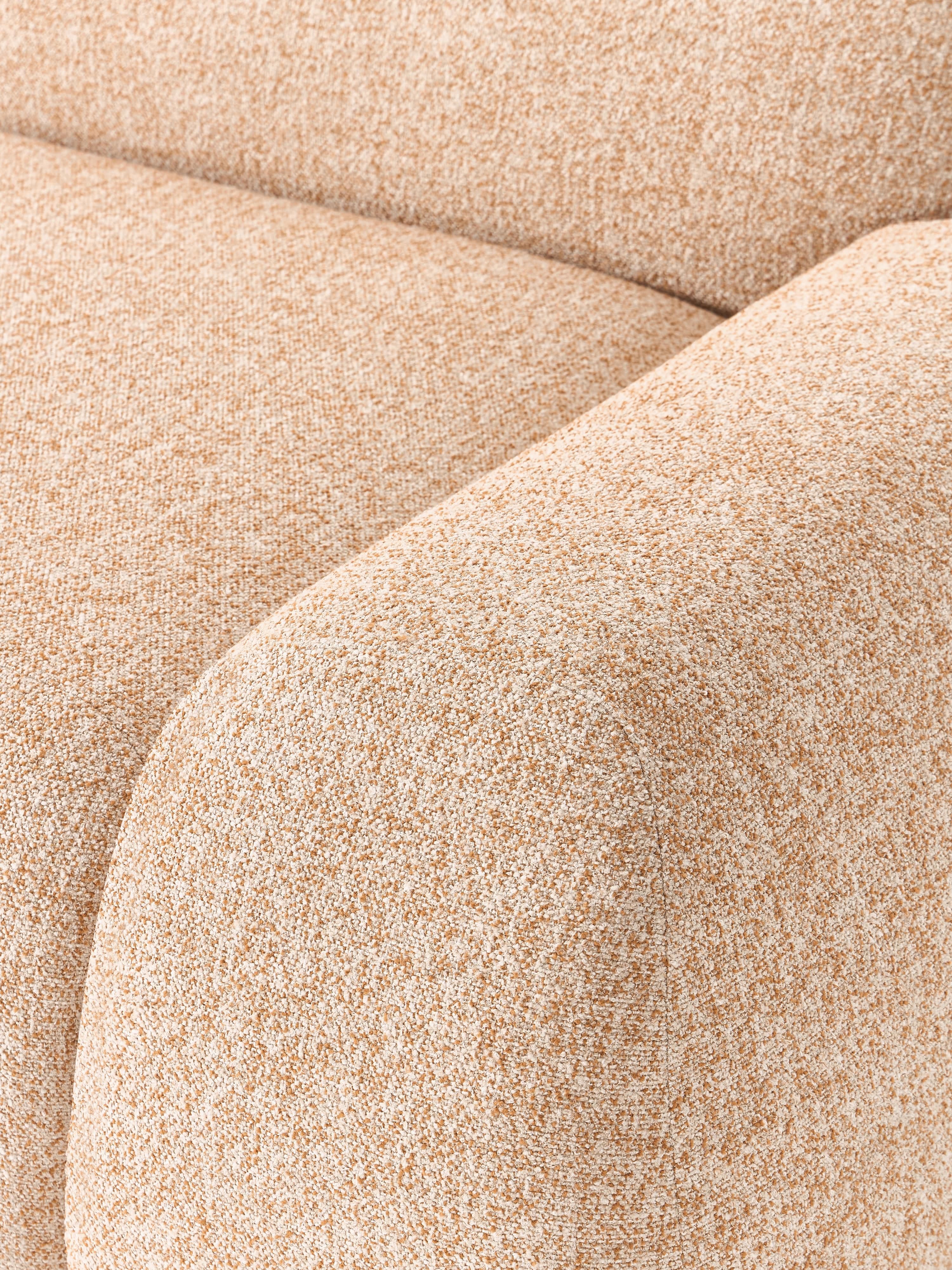 Wolke Modular Bouclé Corner Sofa (4-seater)