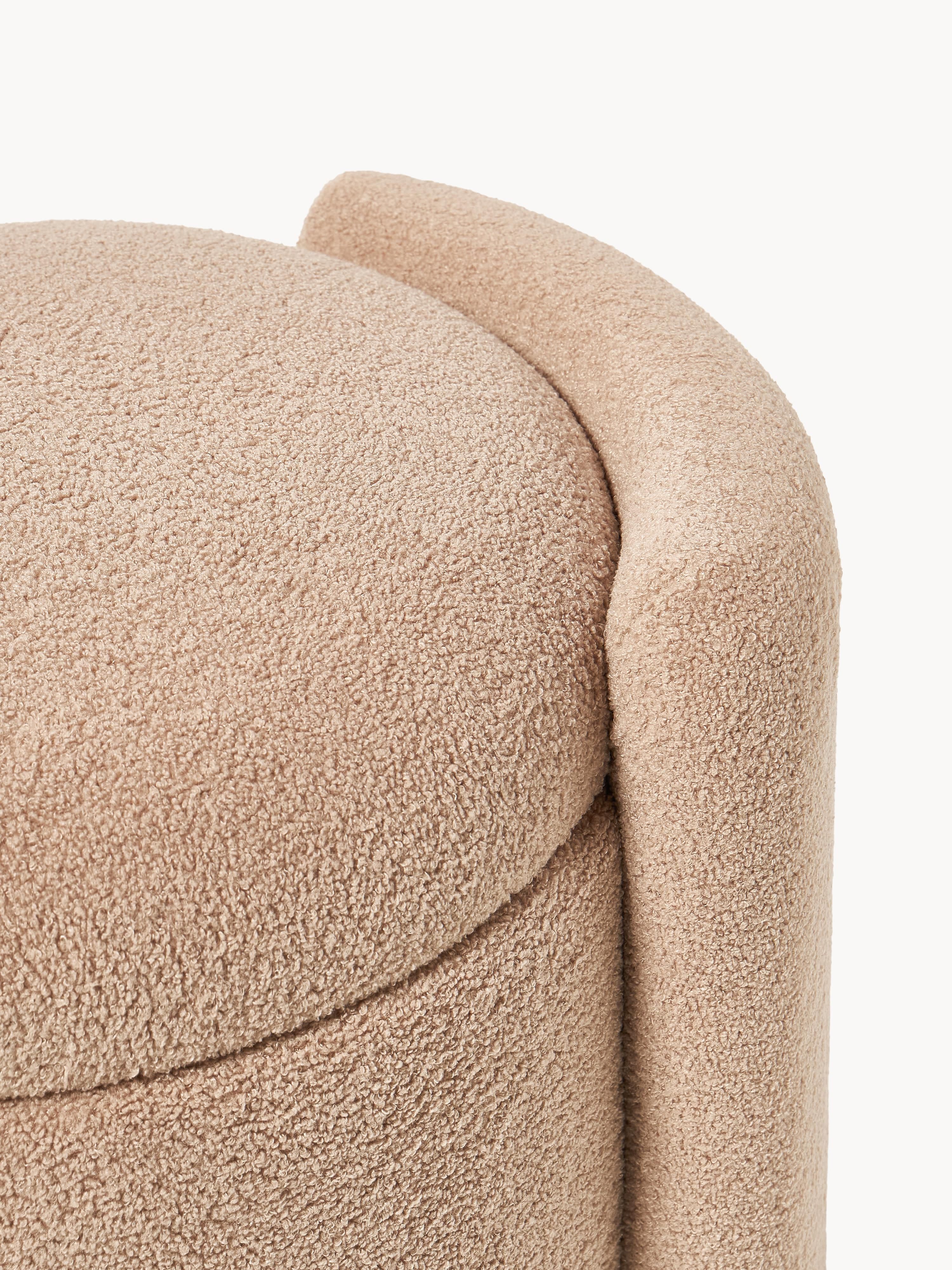 Benji Teddy Upholstered Stool with Storage Space