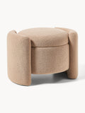 Gallery image 1 - Teddy Upholstered Stool Benji with Storage Space