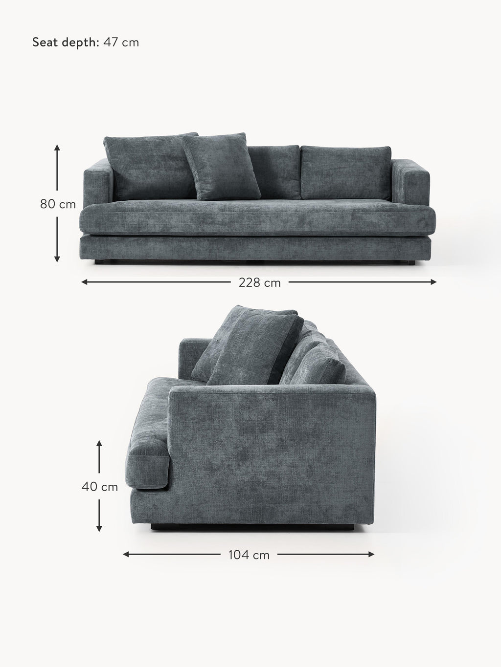 Tribeca Sofa (3-seater)