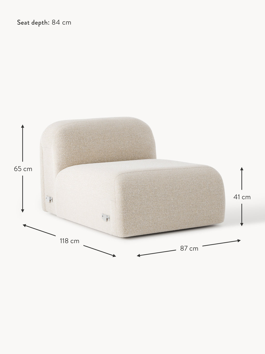 Wolke Bouclé Centre Module