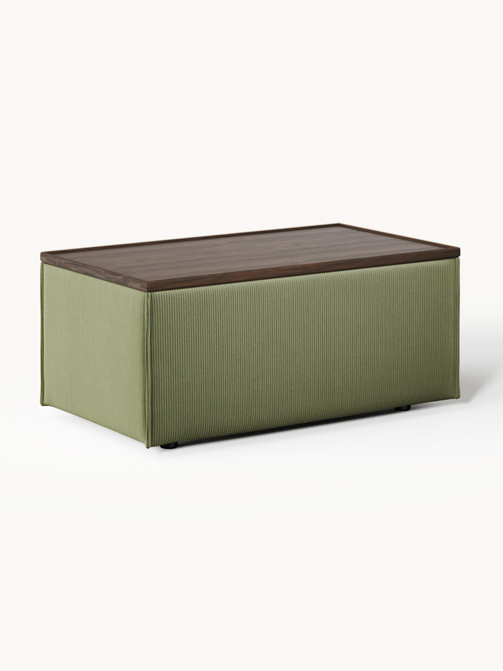 Gallery image 1 - Corduroy Ottoman Lennon with Storage
