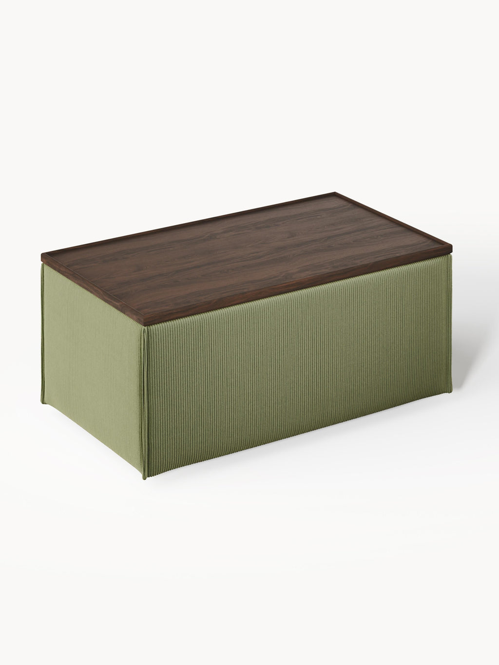 Lennon Corduroy Ottoman with Storage