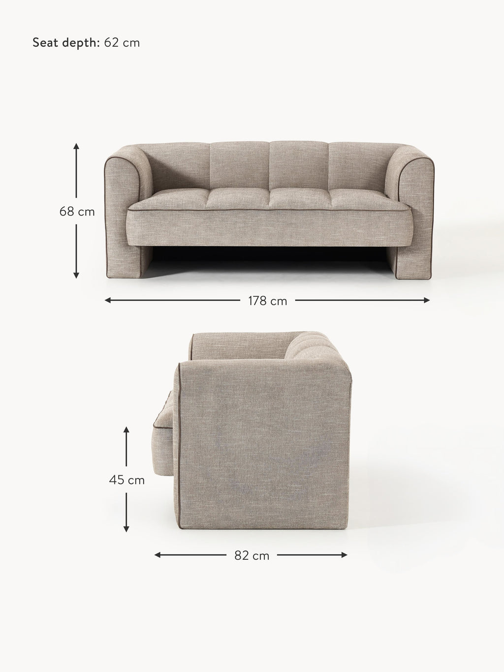 Bobi Sofa (2-seater)