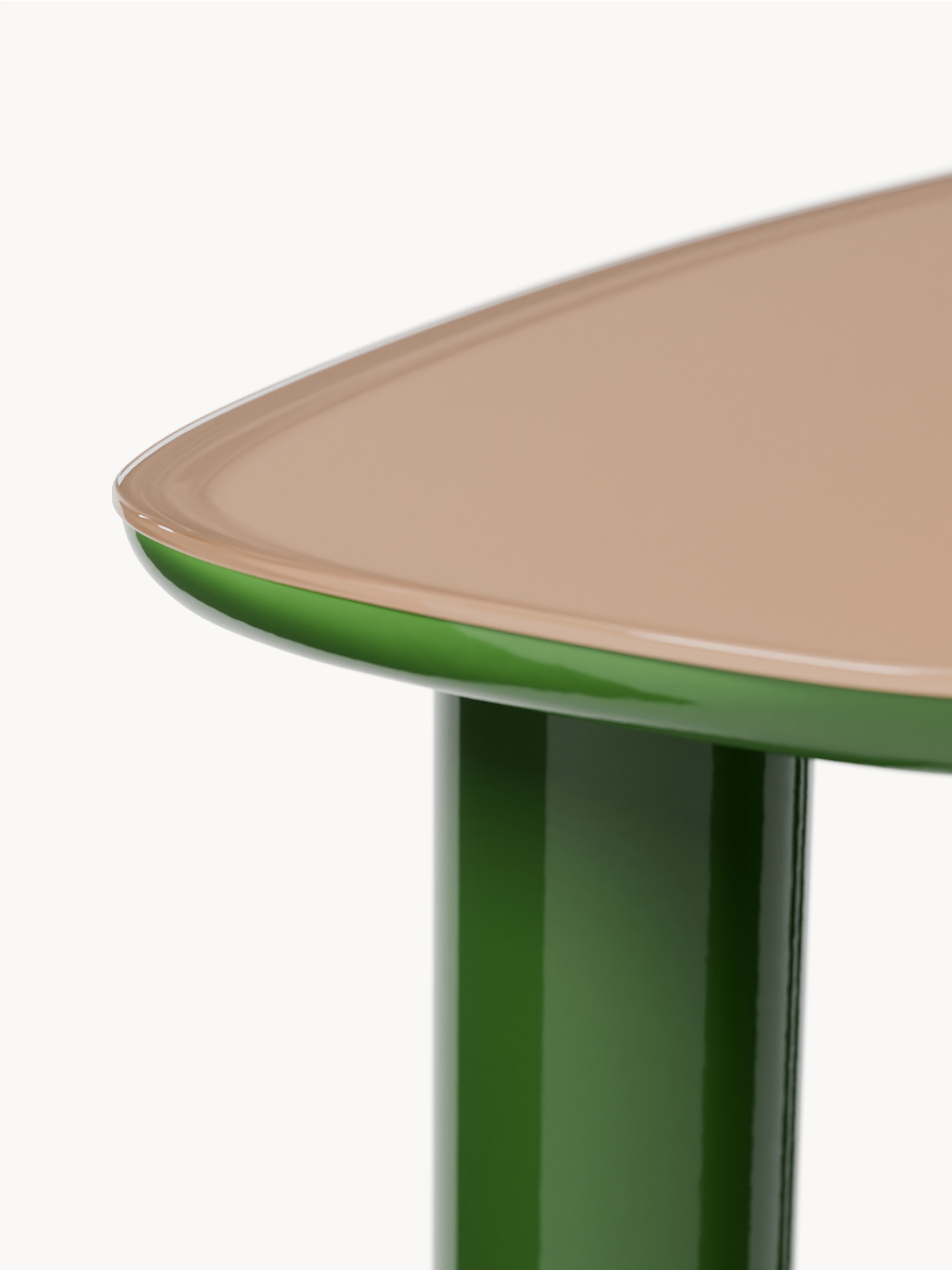 Beni Console Table with Glass Top