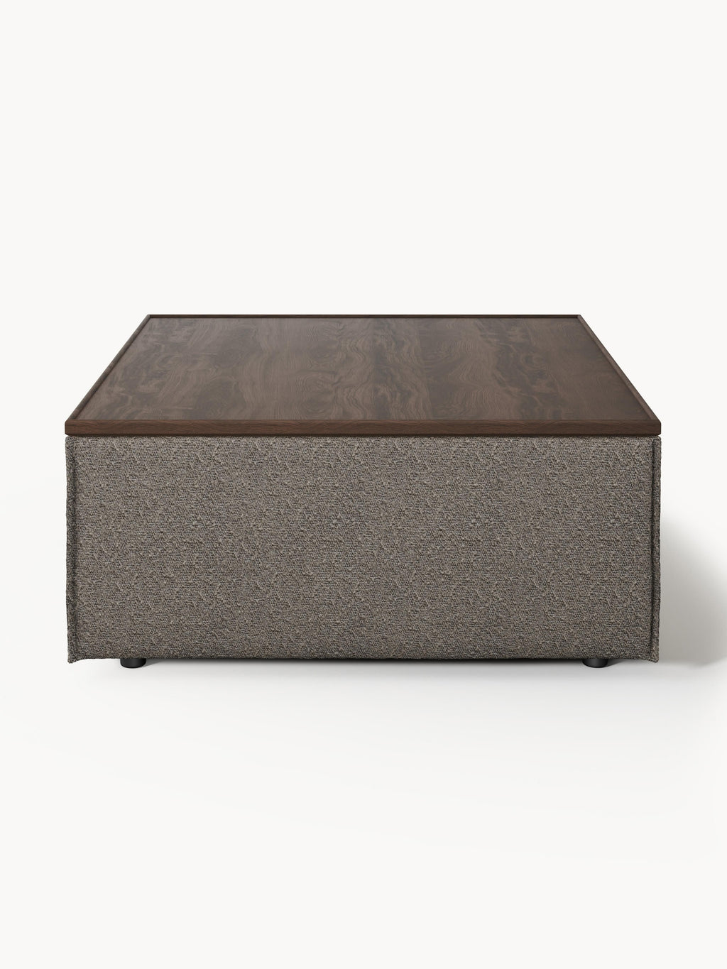 Lennon Bouclé Ottoman with Storage