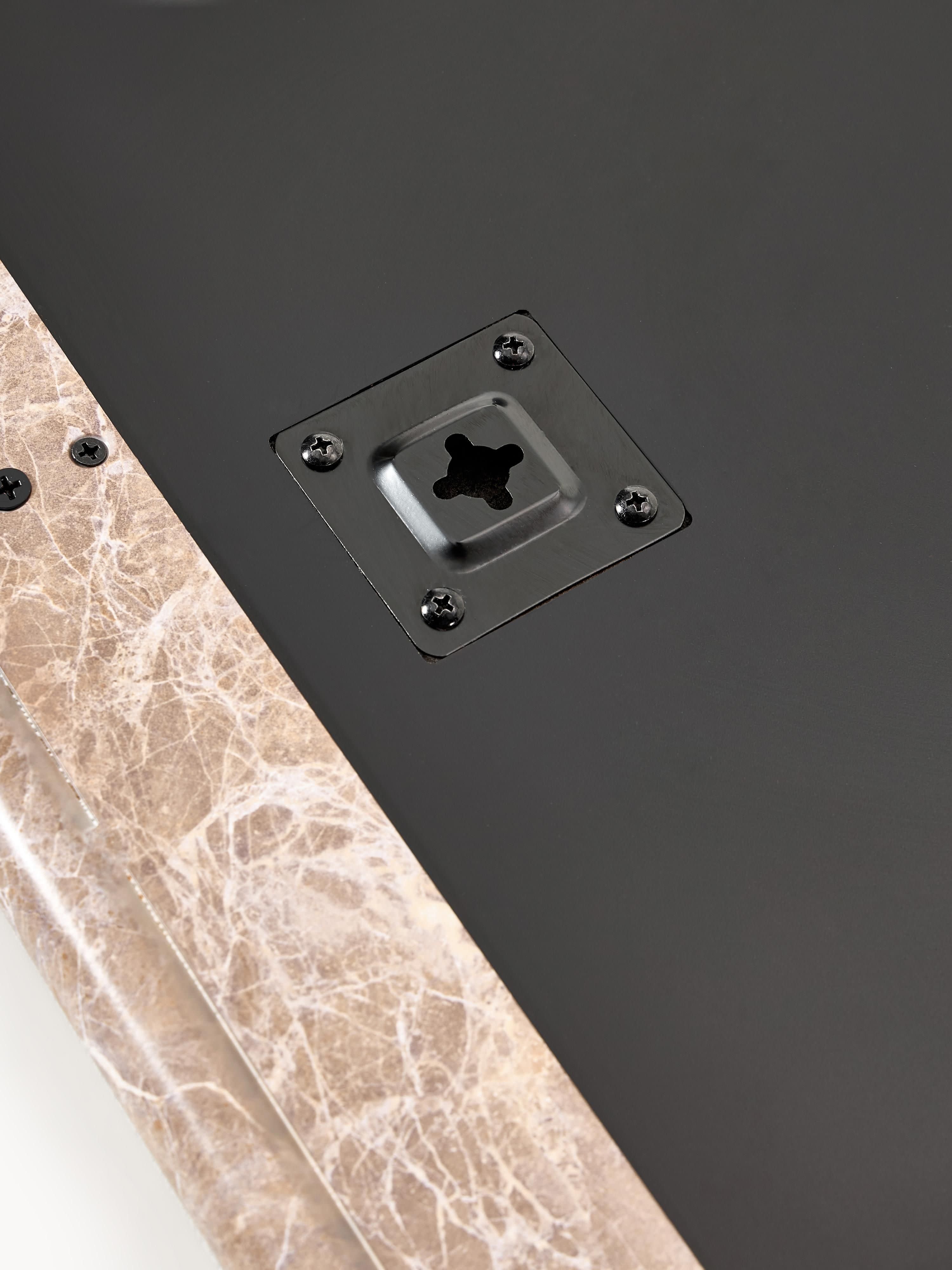 Abam Wall Mirror in an Organic Shape