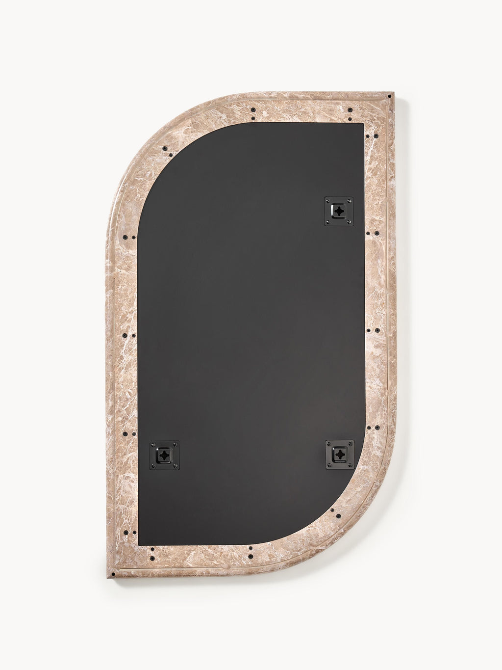 Abam Wall Mirror in an Organic Shape
