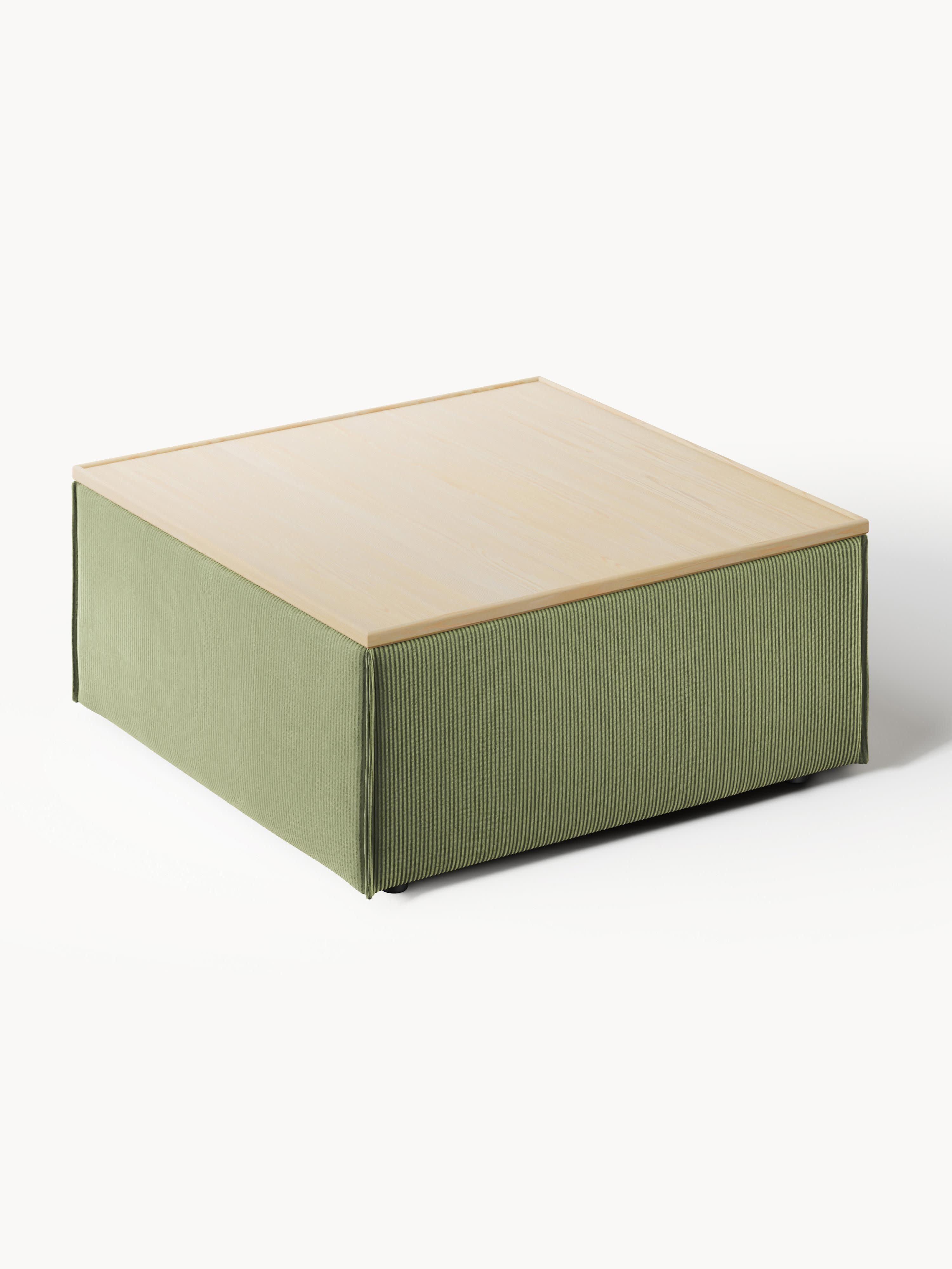 Lennon Corduroy Ottoman with Storage