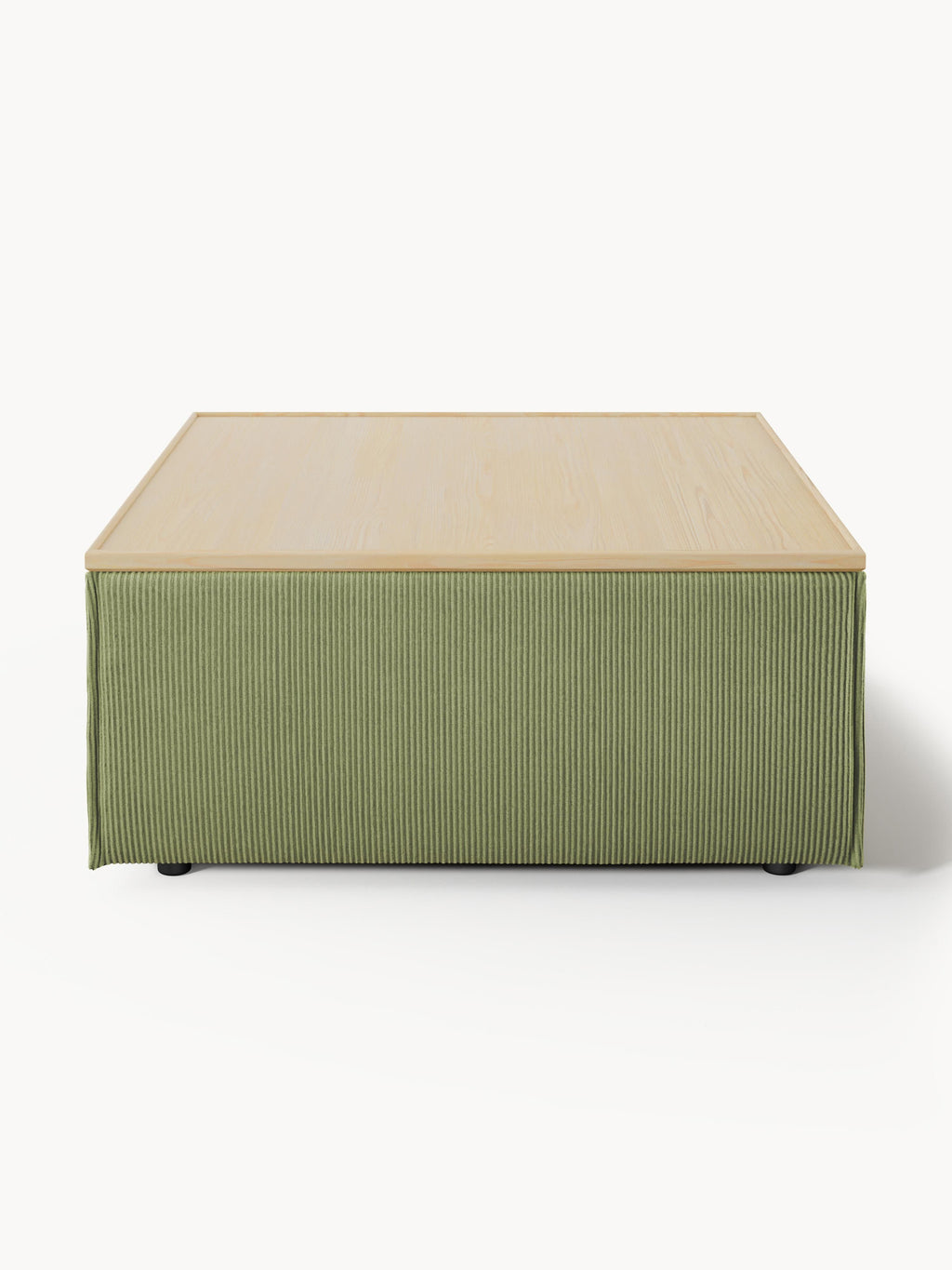 Lennon Corduroy Ottoman with Storage
