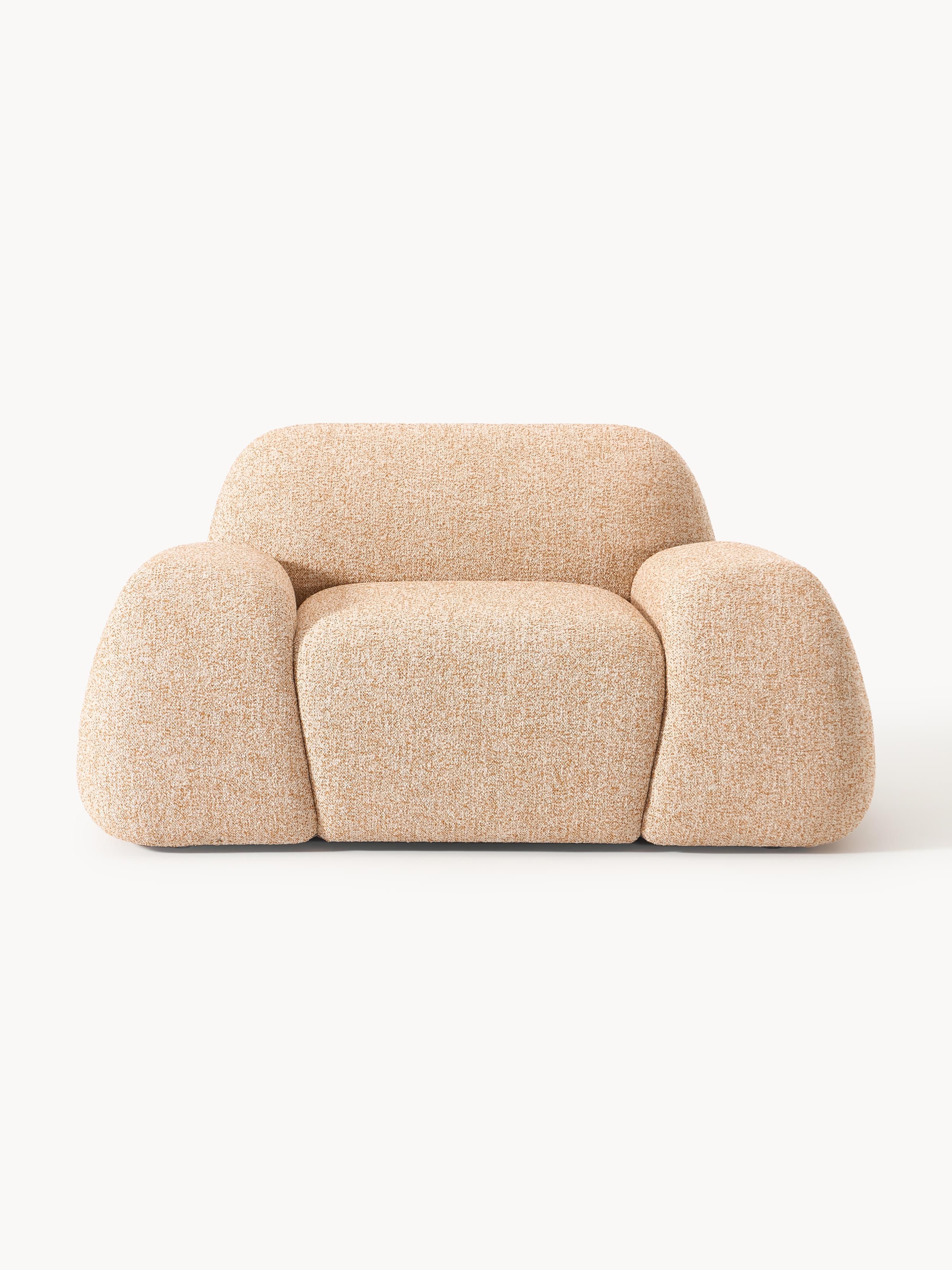 Wolke Bouclé Lounge Chair