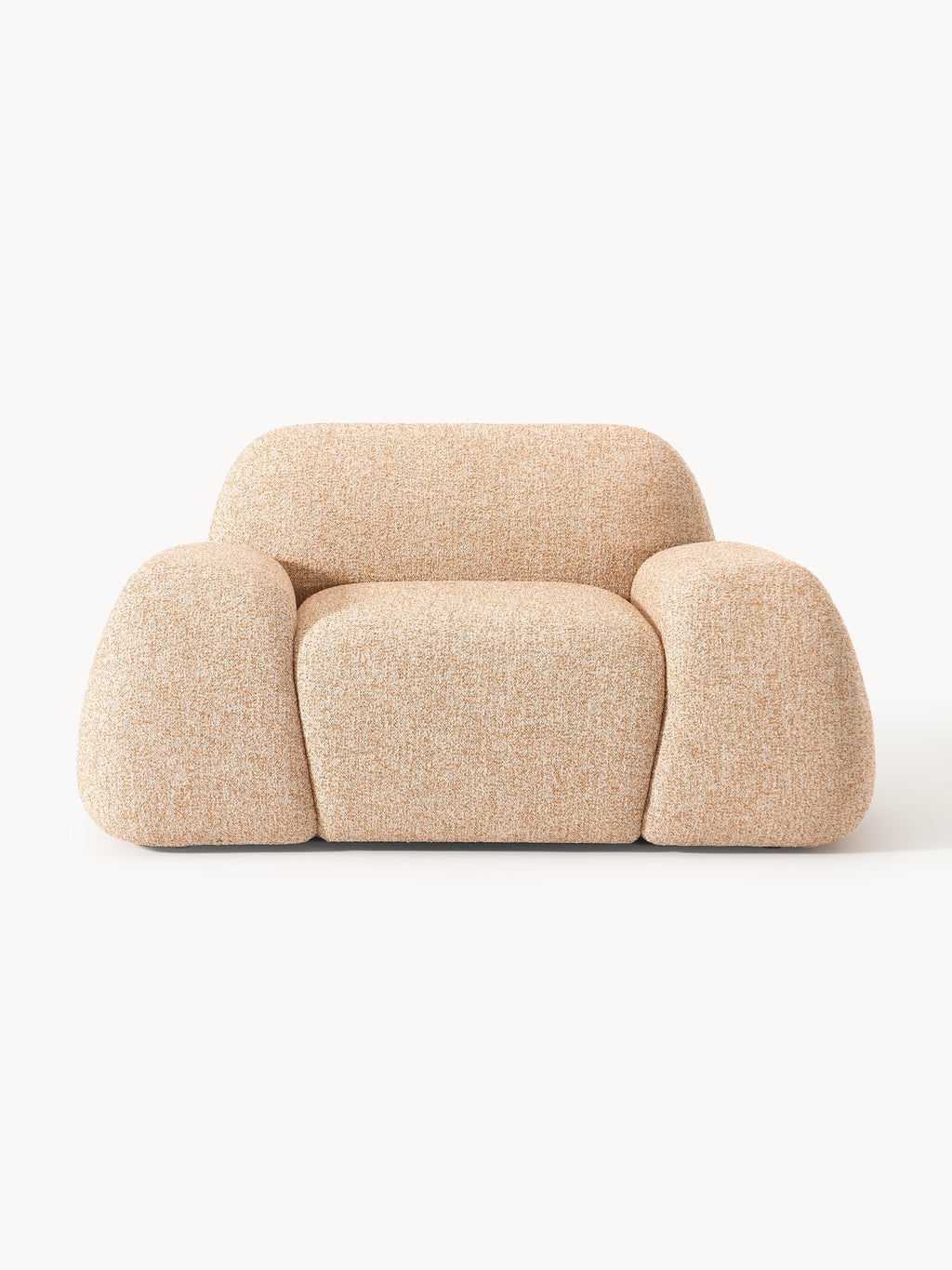 Wolke Bouclé Lounge Chair