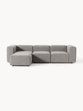 Gallery image 1 - Bouclé Modular Sofa Lena (4-seater) with Ottoman (left/right)