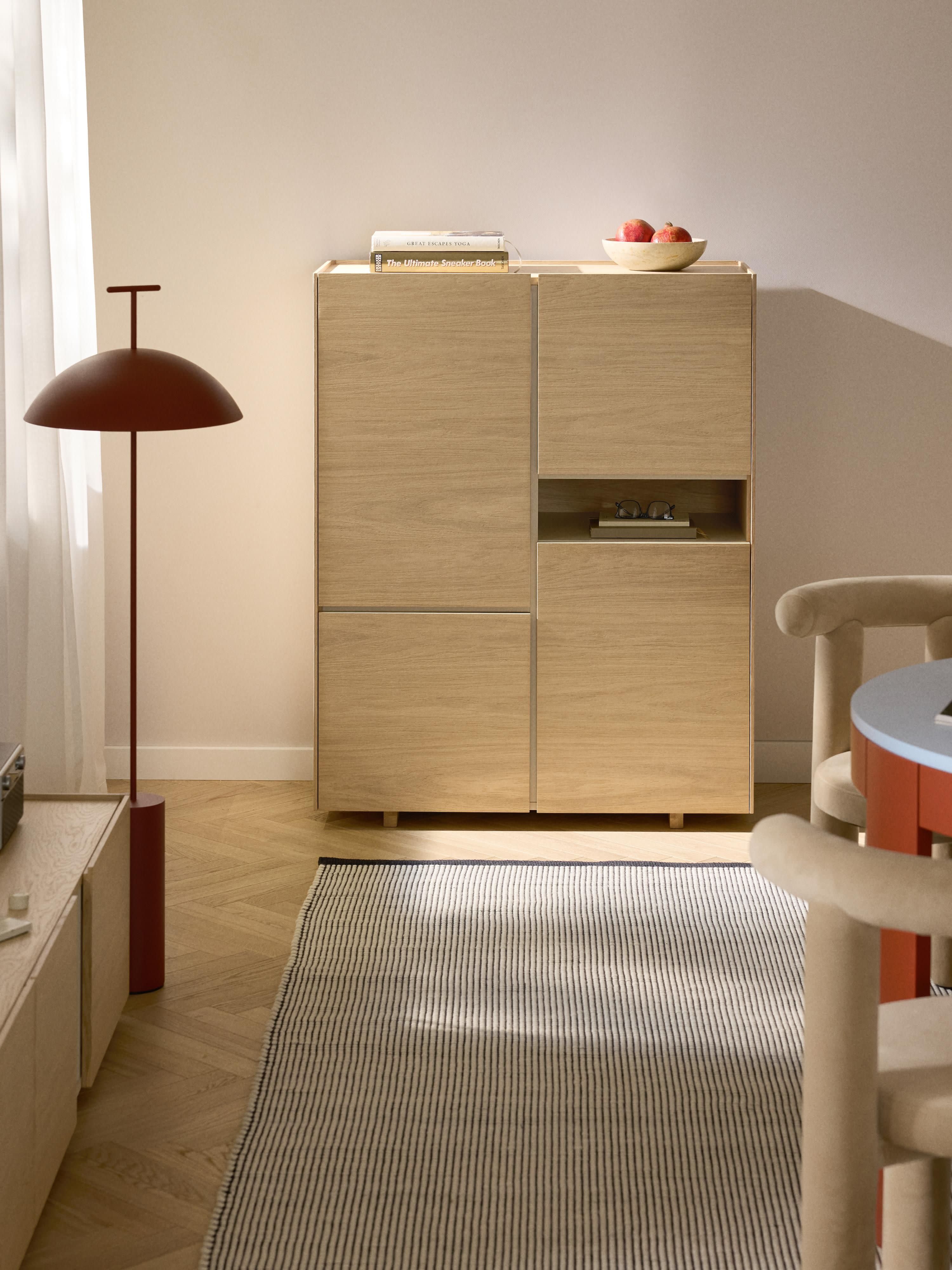 Larsen Wooden Highboard