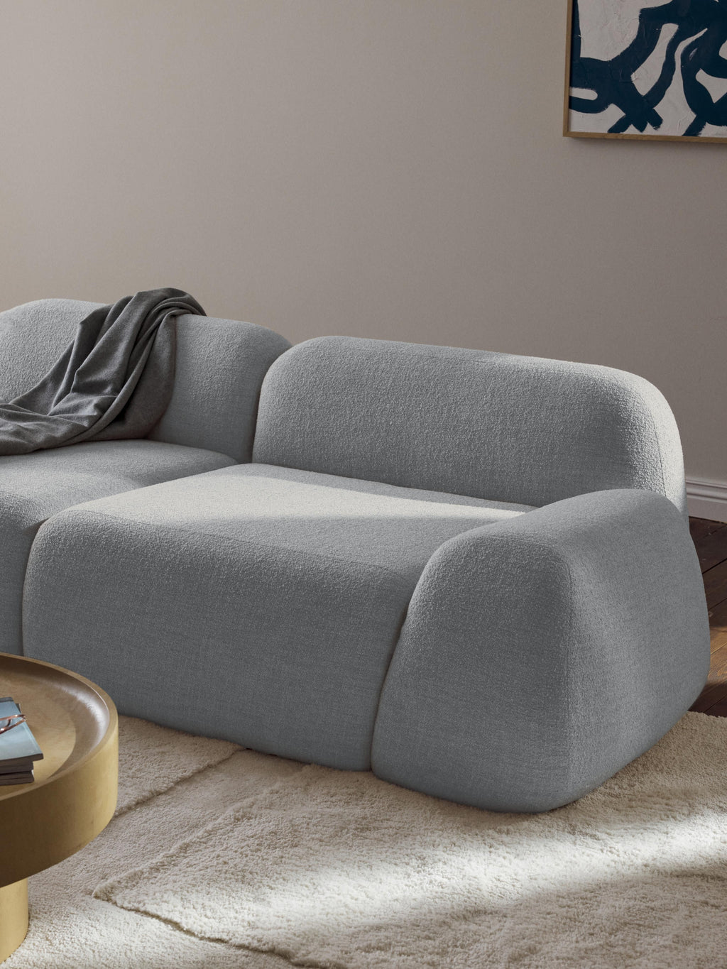 Wolke Bouclé Corner Module